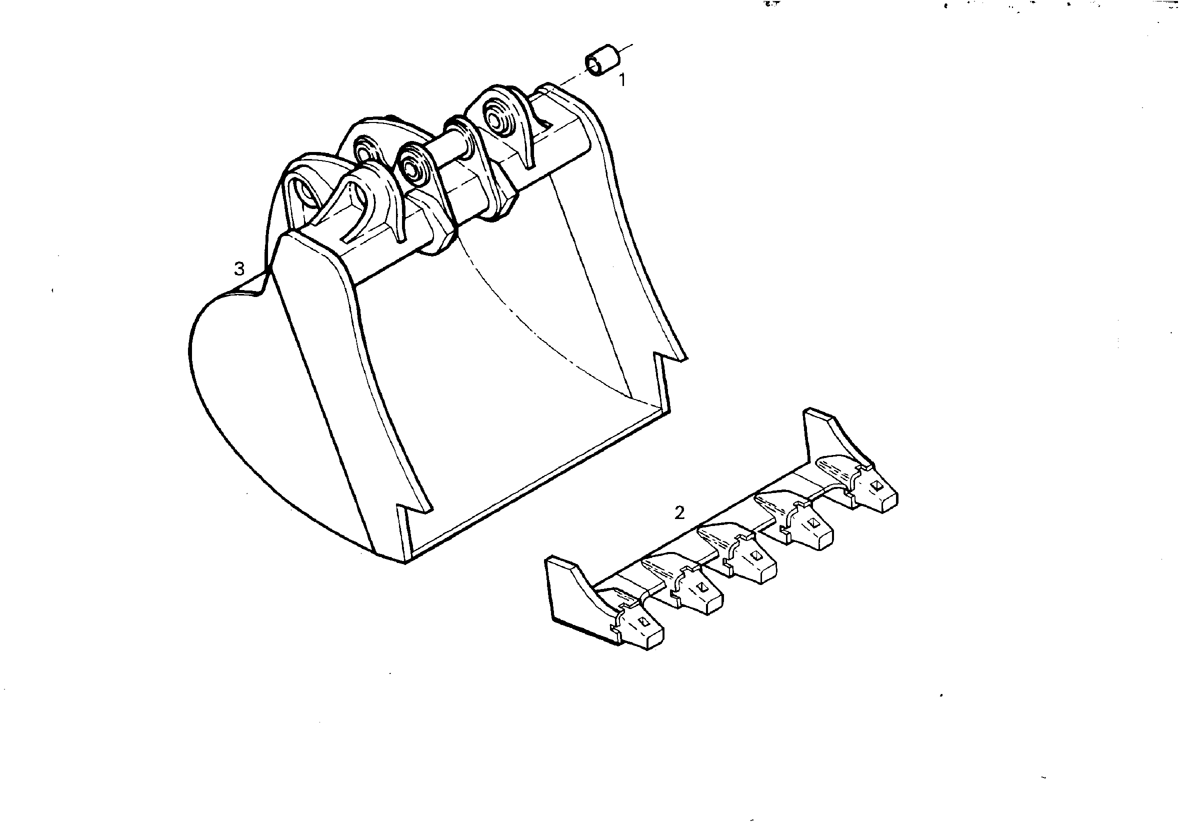 ЗАБРАЛО КОВША 9345002 LIEBHERR