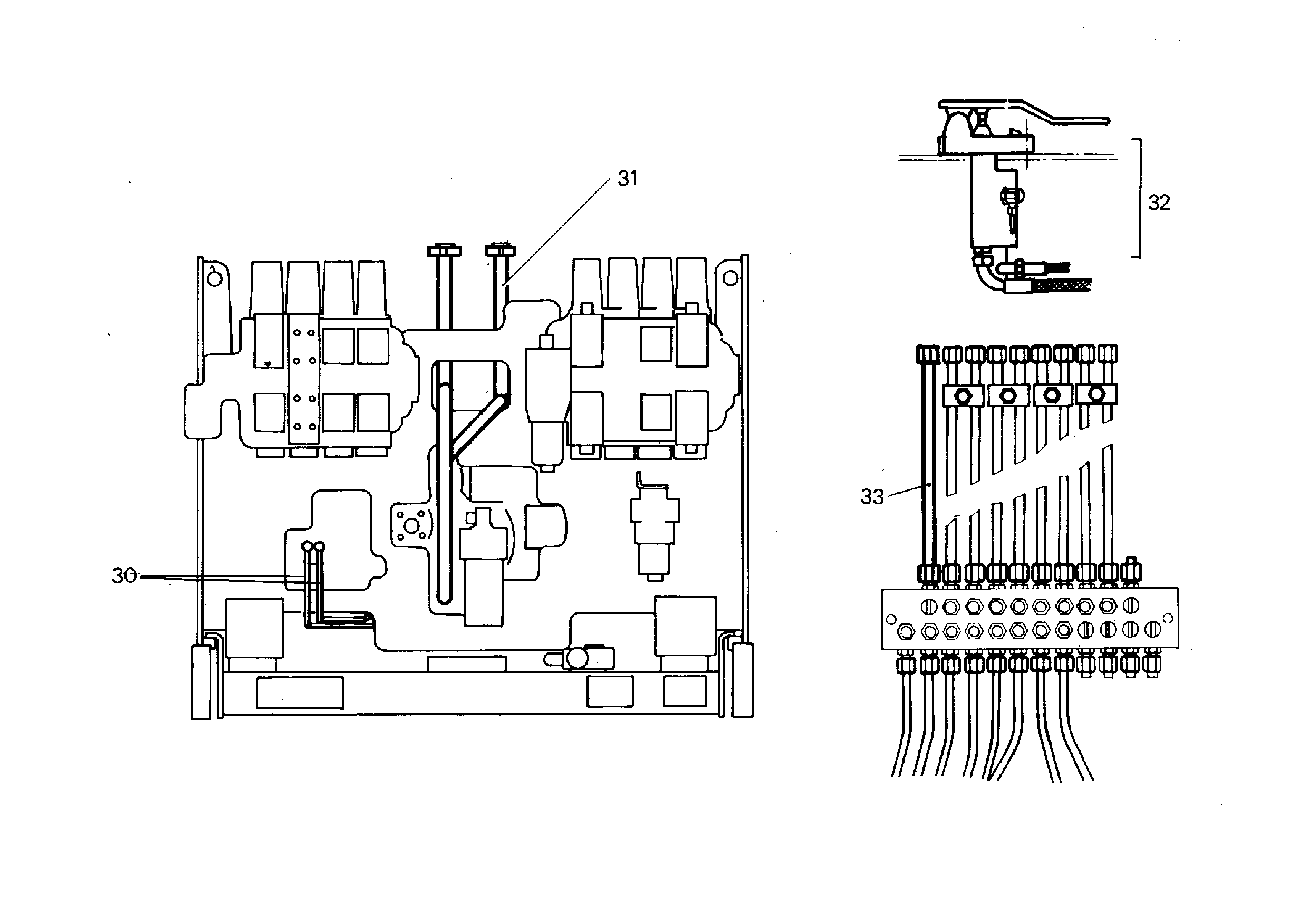 ЛИНИЯ УПР.К-Т , УСТ.AHS 1 9339967 LIEBHERR