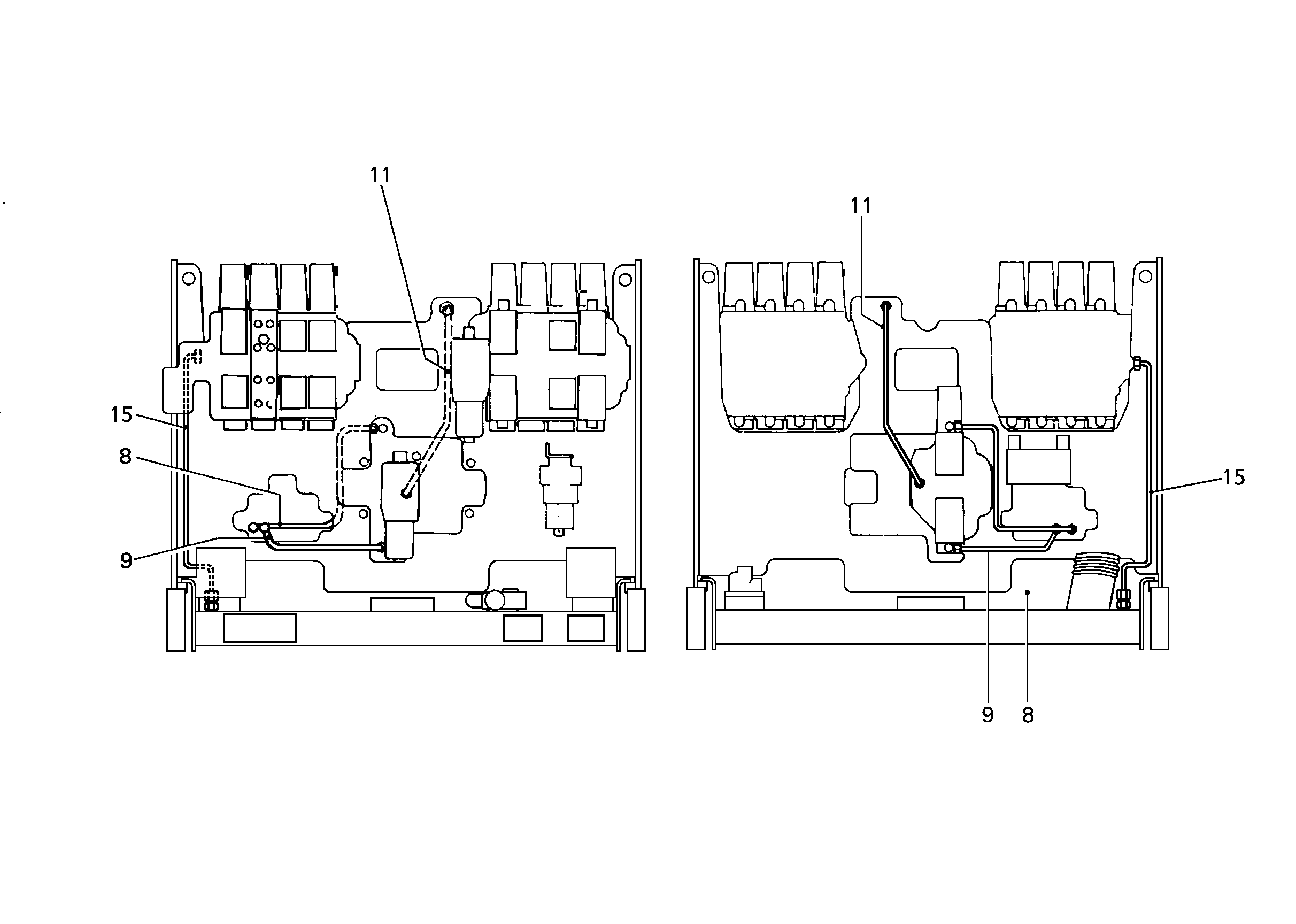 ЛИНИЯ УПРАВЛЯЮЩАЯ, КОМПЛЕКТ 9335393 LIEBHERR