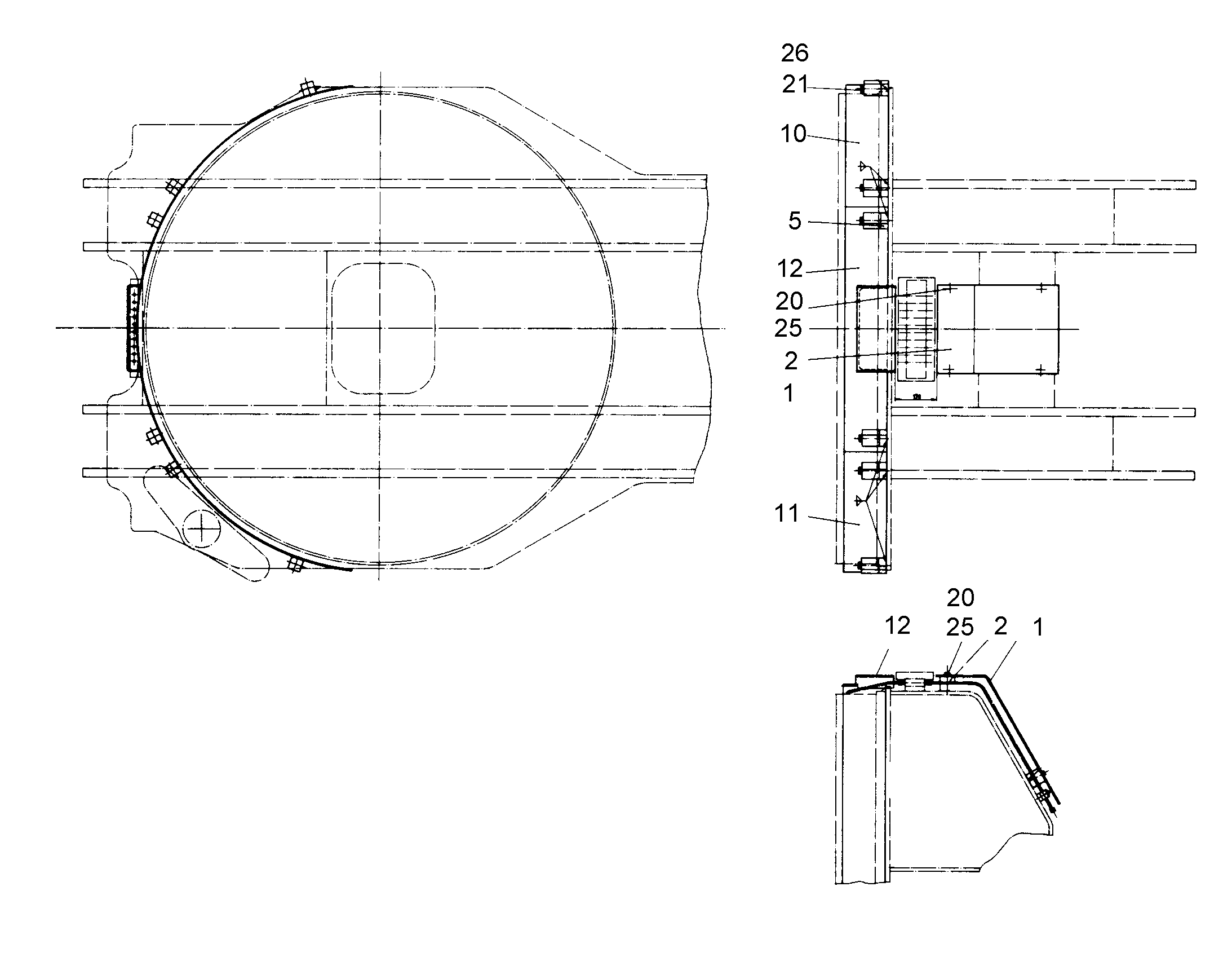 ПЛАСТИНА 9229565 LIEBHERR