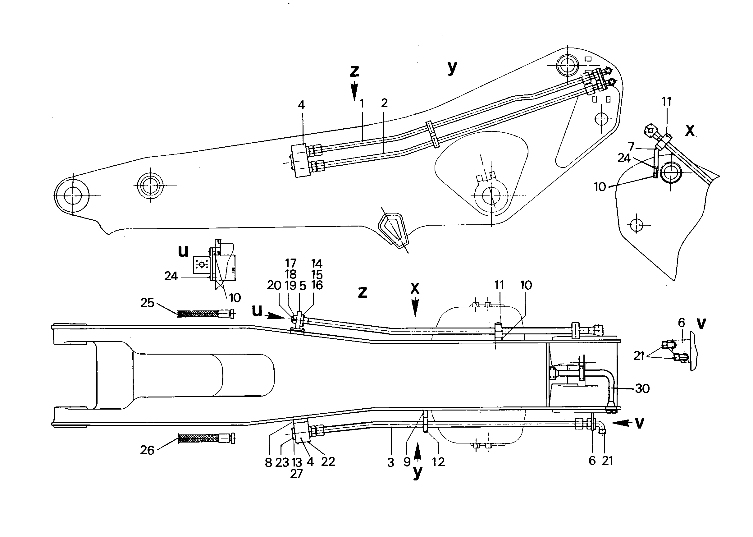 ФЛАНЕЦ-ЗАГЛУШКА 9357713 LIEBHERR