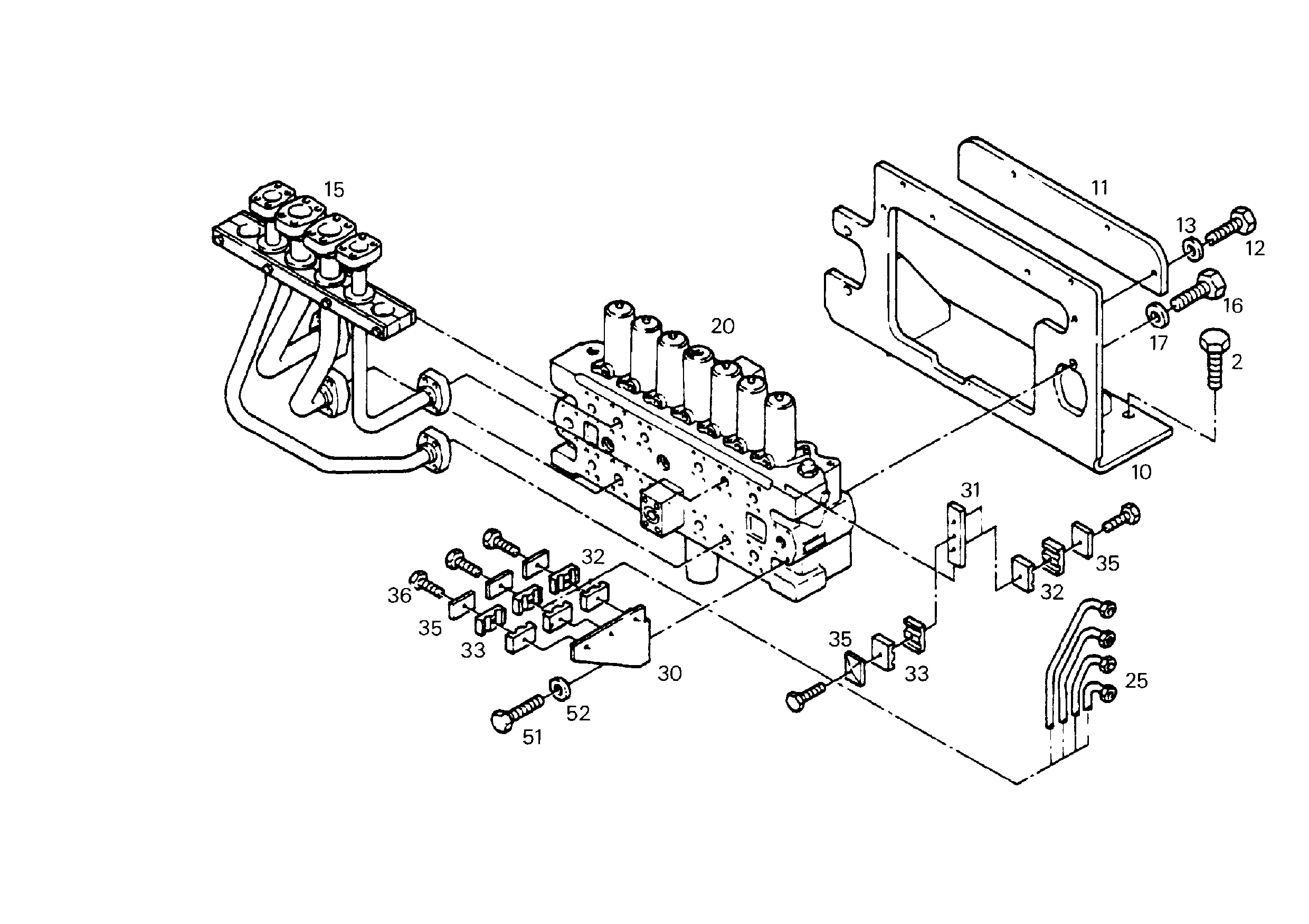 ЛИНИЯ УПРАВЛЯЮЩАЯ КОМПЛЕКТ 9378185 LIEBHERR