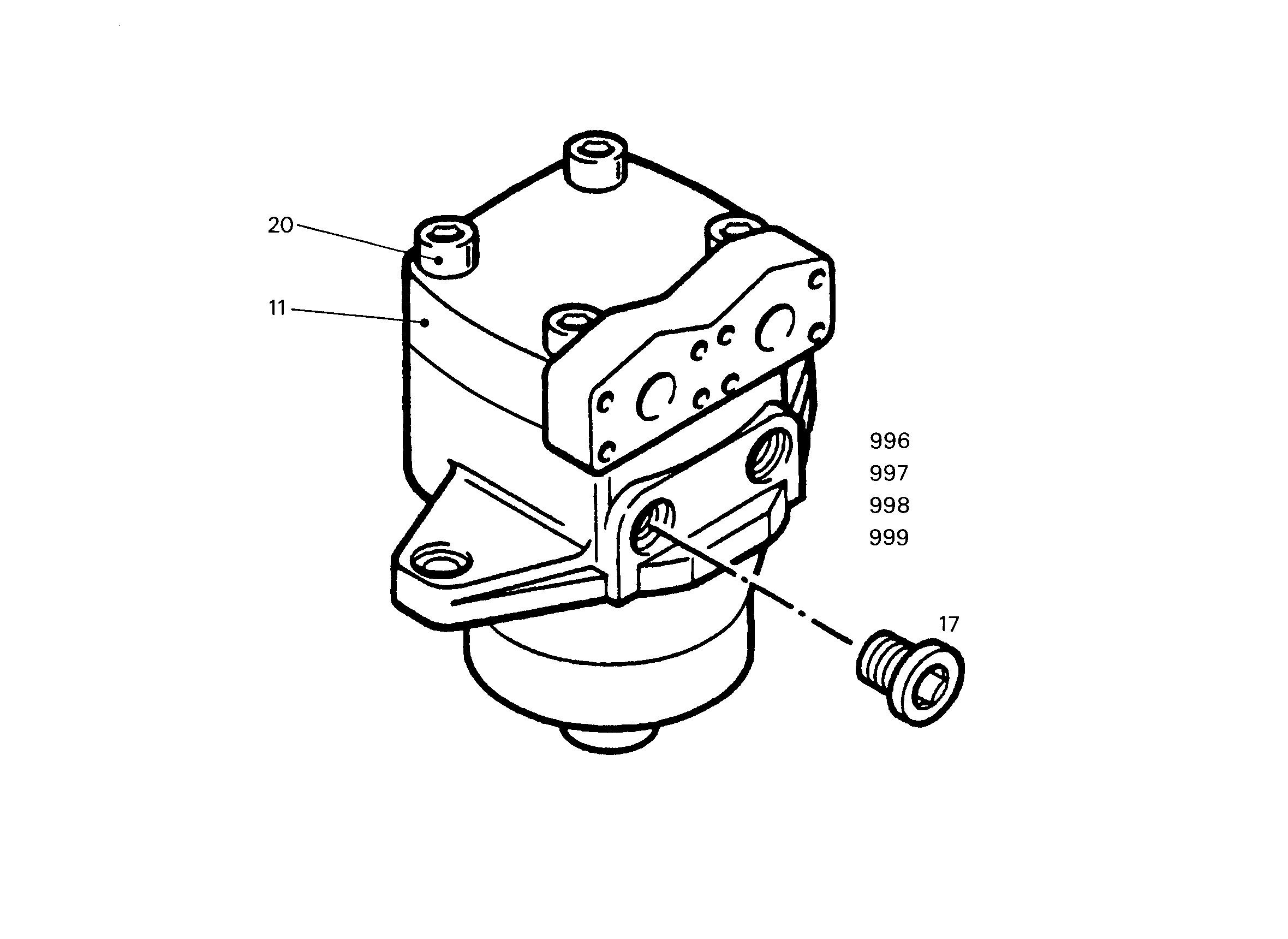 КОМПЛЕКТ УПЛОТНЕНИЙ NG 125 9268797 LIEBHERR