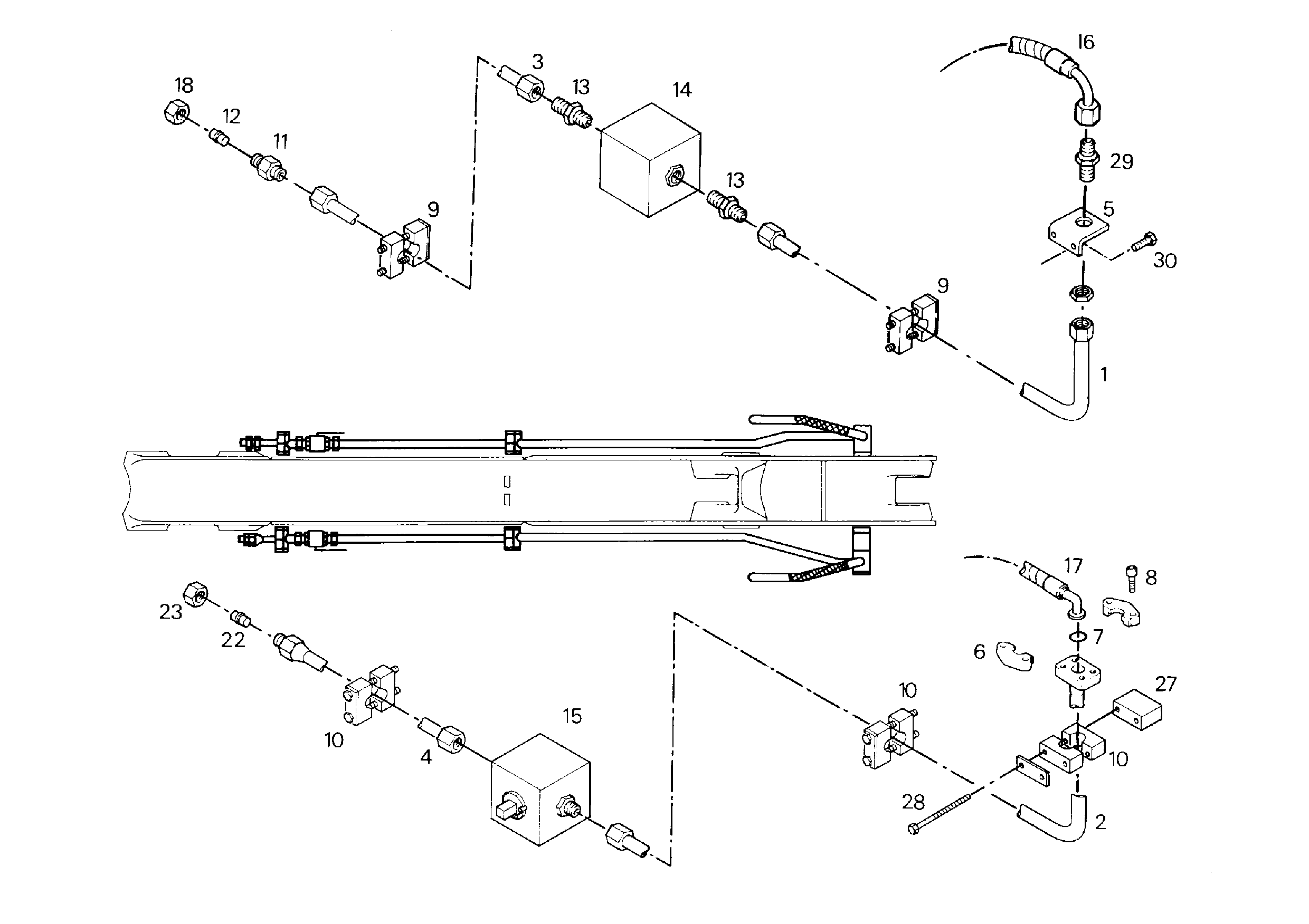 КРАН ЗАПОРНЫЙ ШАРОВОЙ 5603644 LIEBHERR