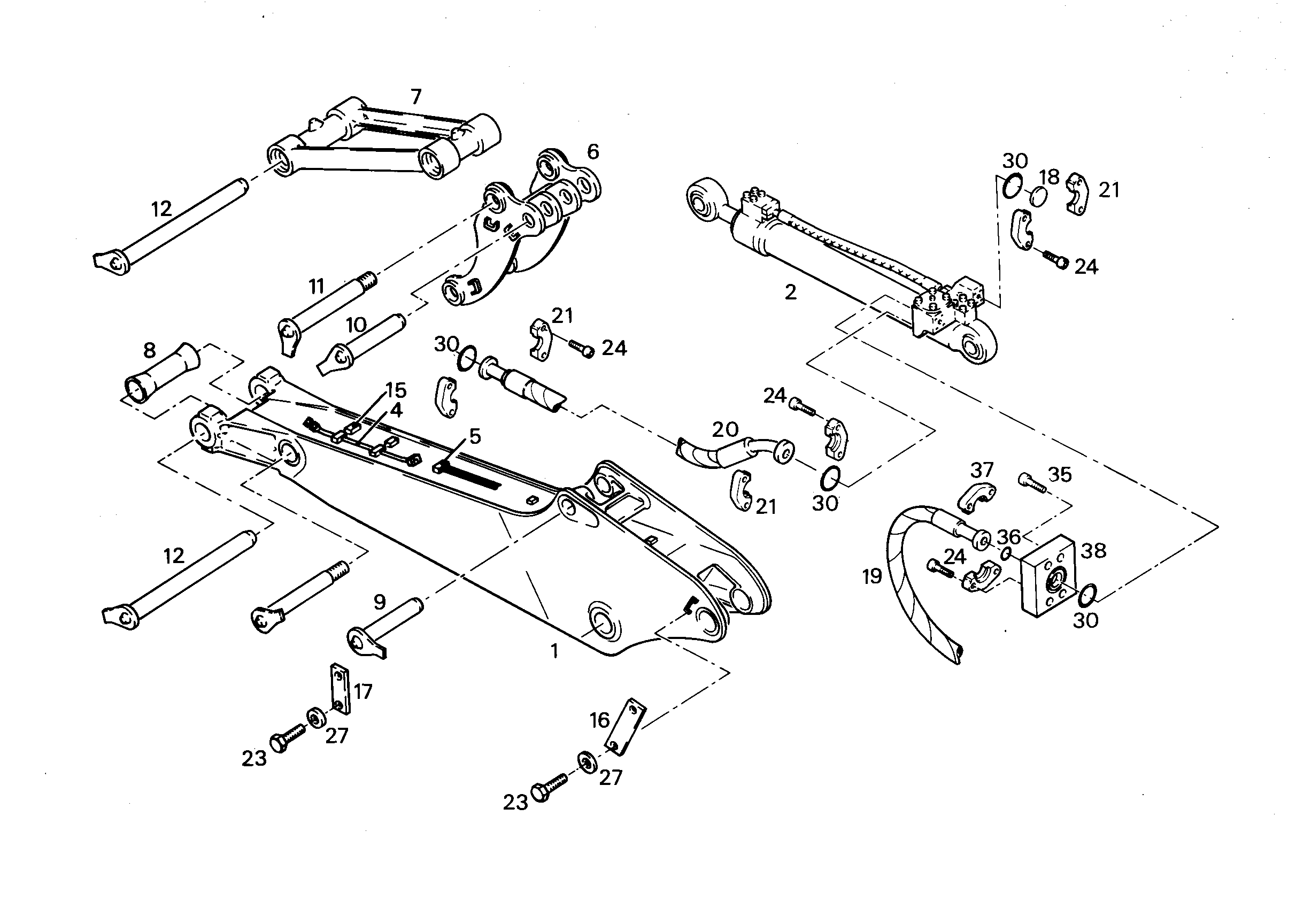 ШЛАНГ 20X1650 5603837 LIEBHERR