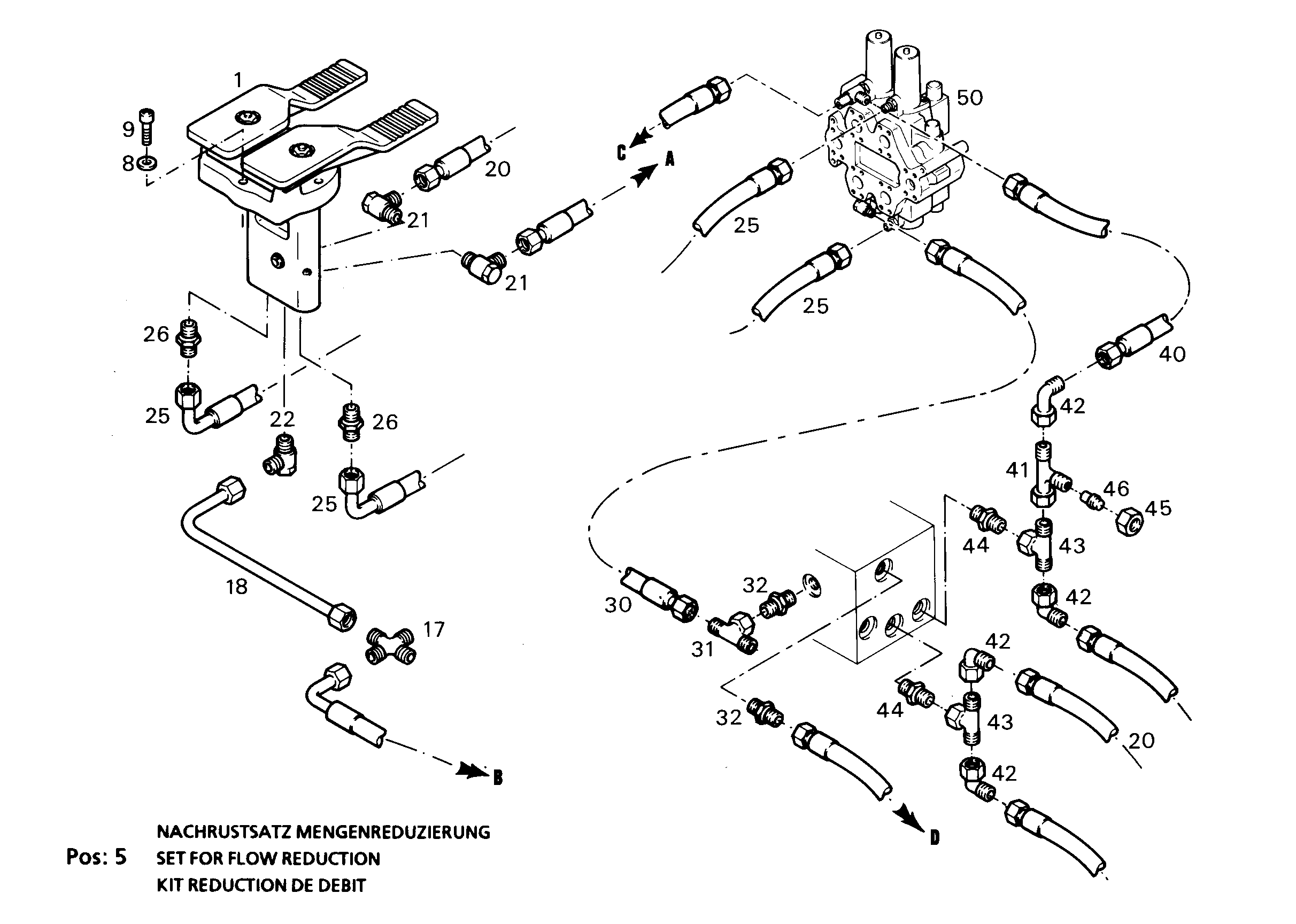 МОНТ.НАБ.ОГРАНИЧ. ПОДАЧИ Д.ASH 9356248 LIEBHERR