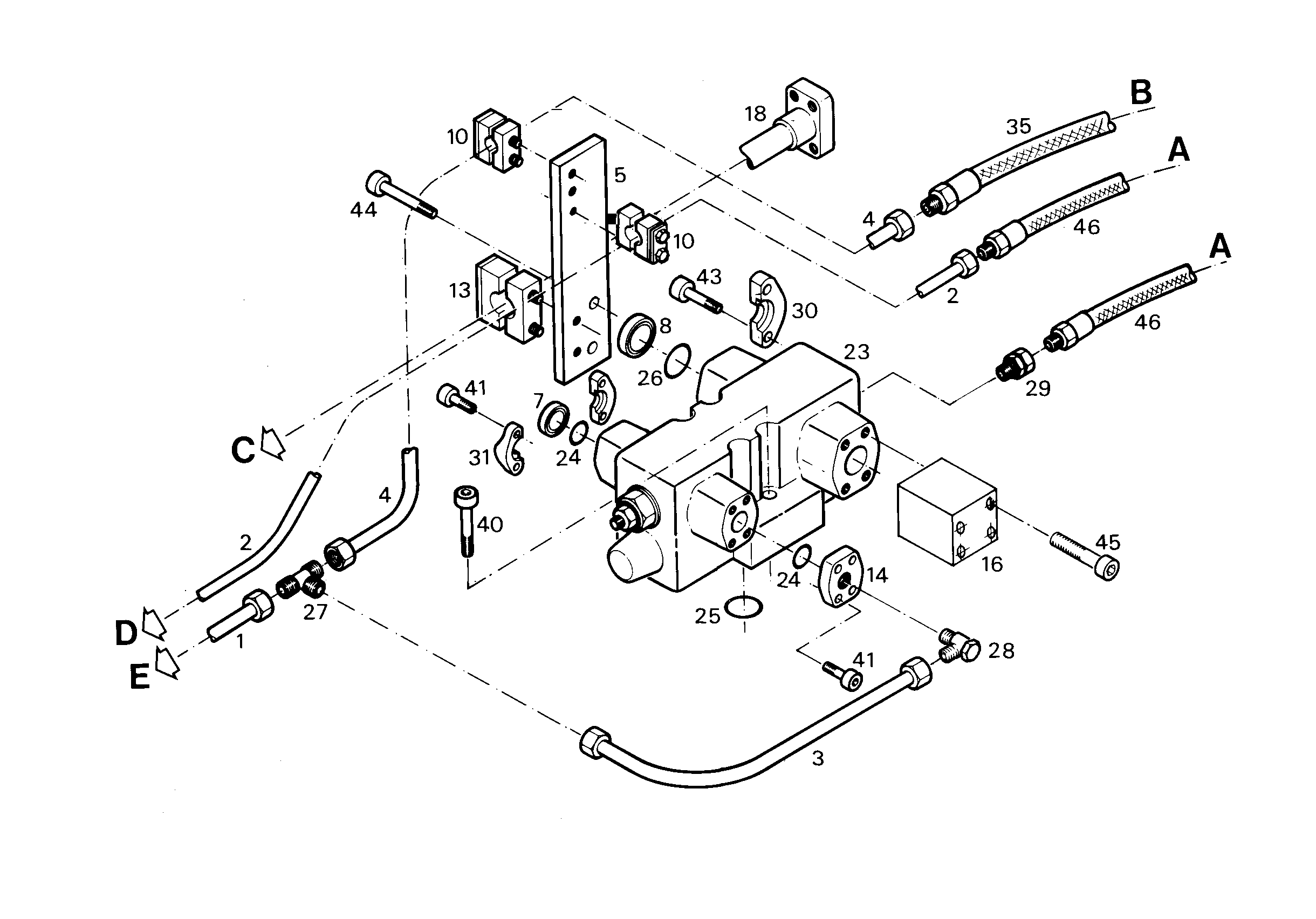 КЛАПАН ПРЕДОХРАНИТЕЛЬНЫЙ 5608320 LIEBHERR