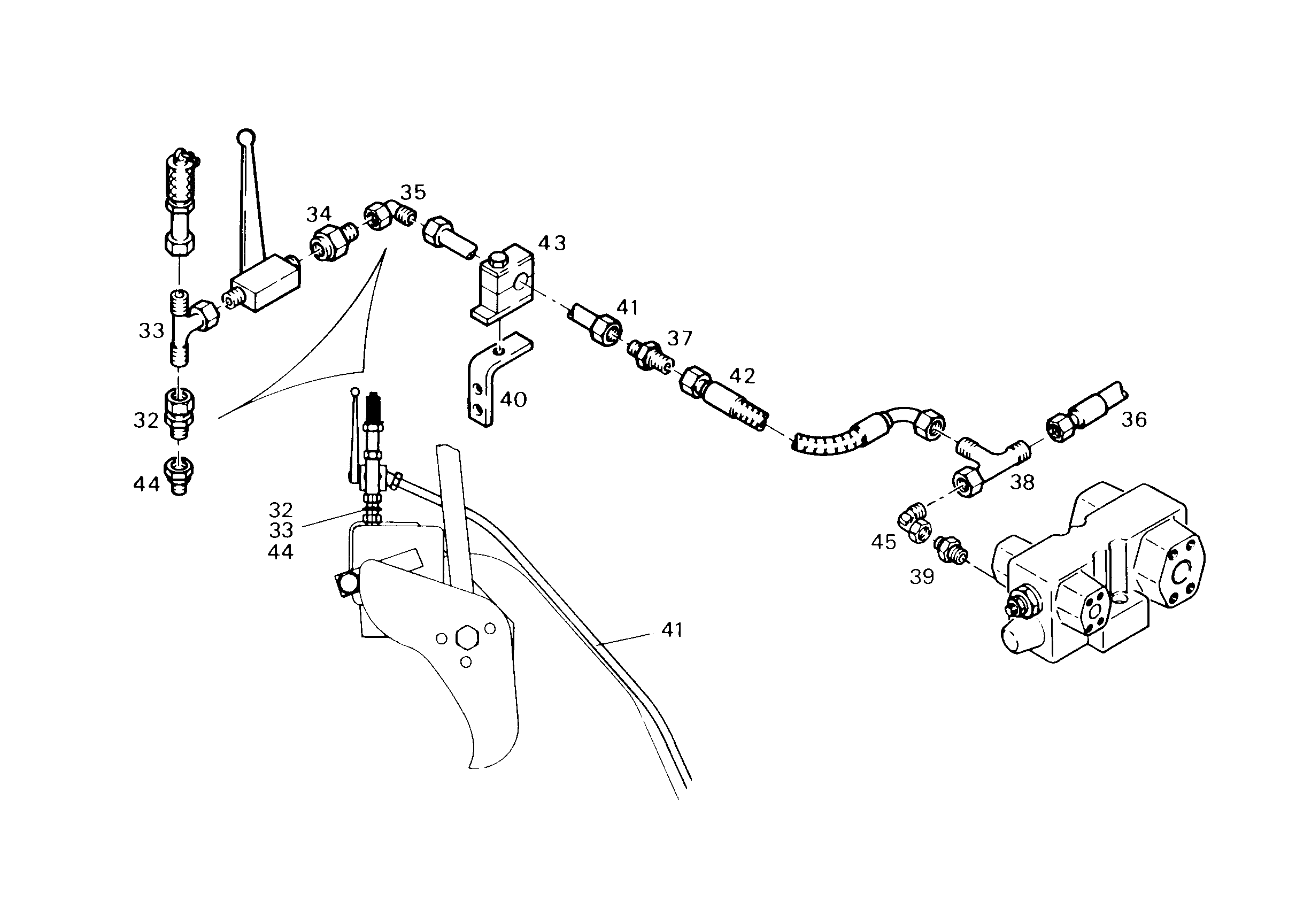 ХОМУТ ТРУБЫ (В СБОРЕ) L 8 9329752 LIEBHERR