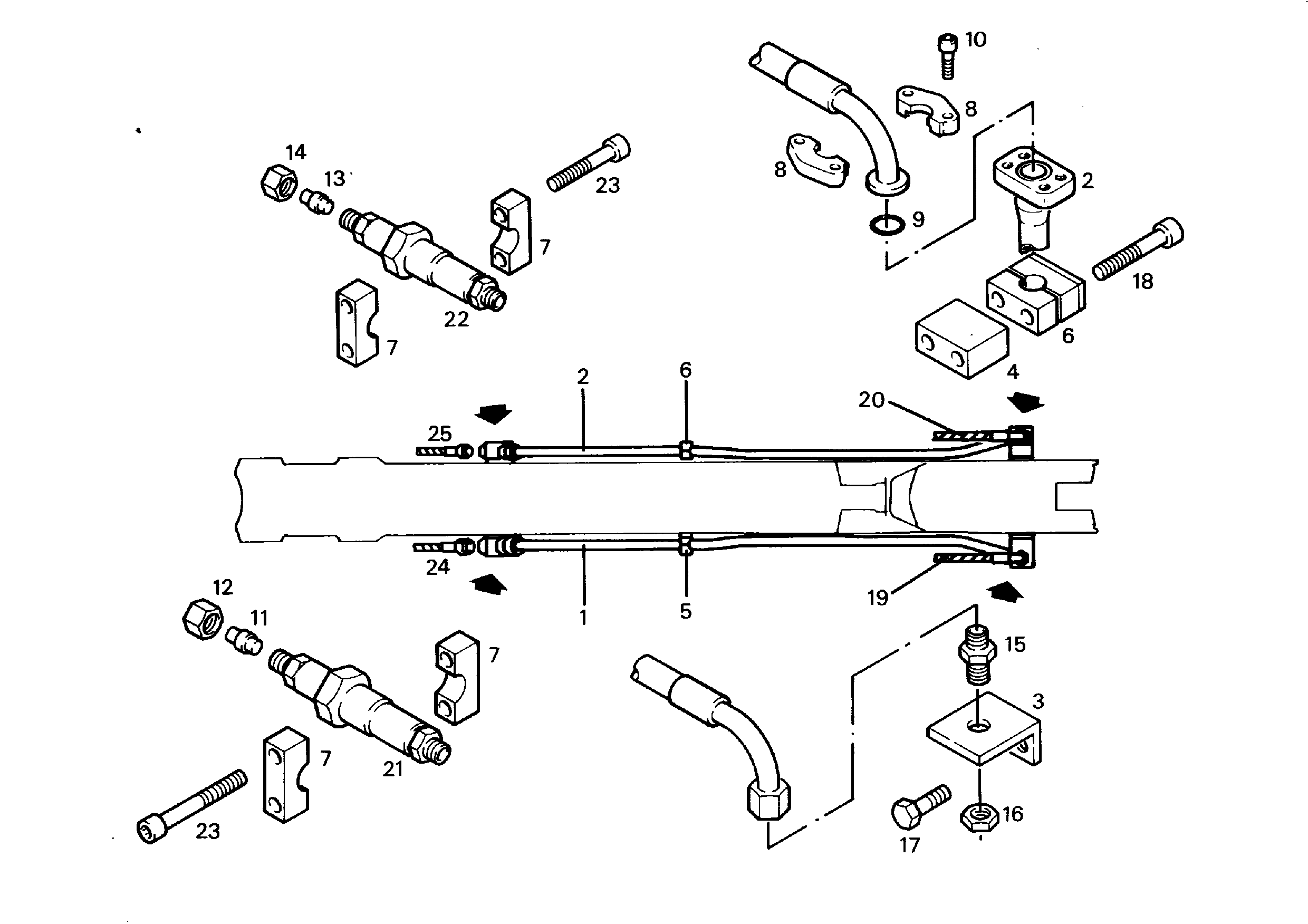 ШЛАНГ 32X1400 7005121 LIEBHERR