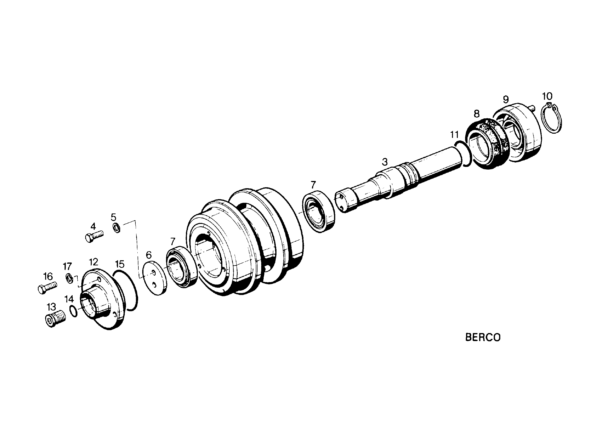 КРЫШКА ТОРЦЕВАЯ 5002318 LIEBHERR