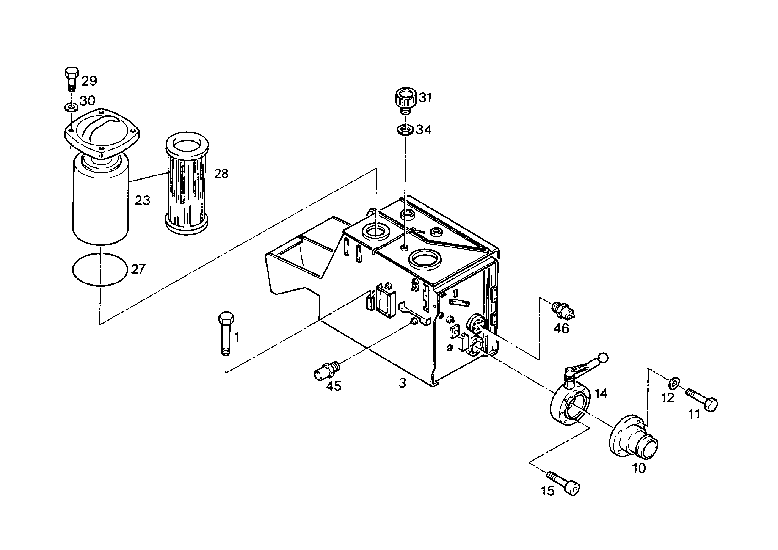 ФИЛЬТР СЛИВНОЙ 20µm 5608088 LIEBHERR