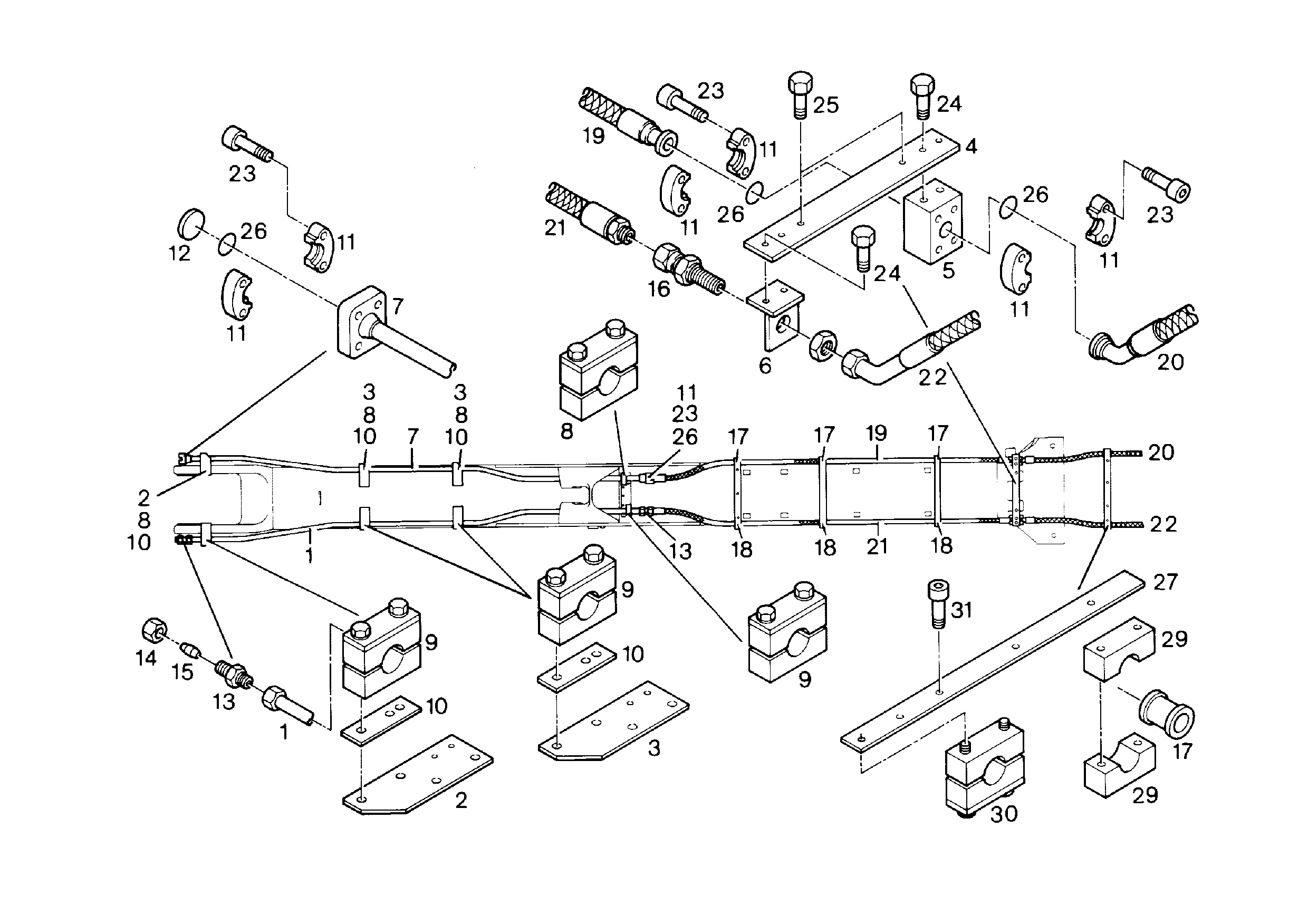 ШЛАНГ 32X2300 5608646 LIEBHERR