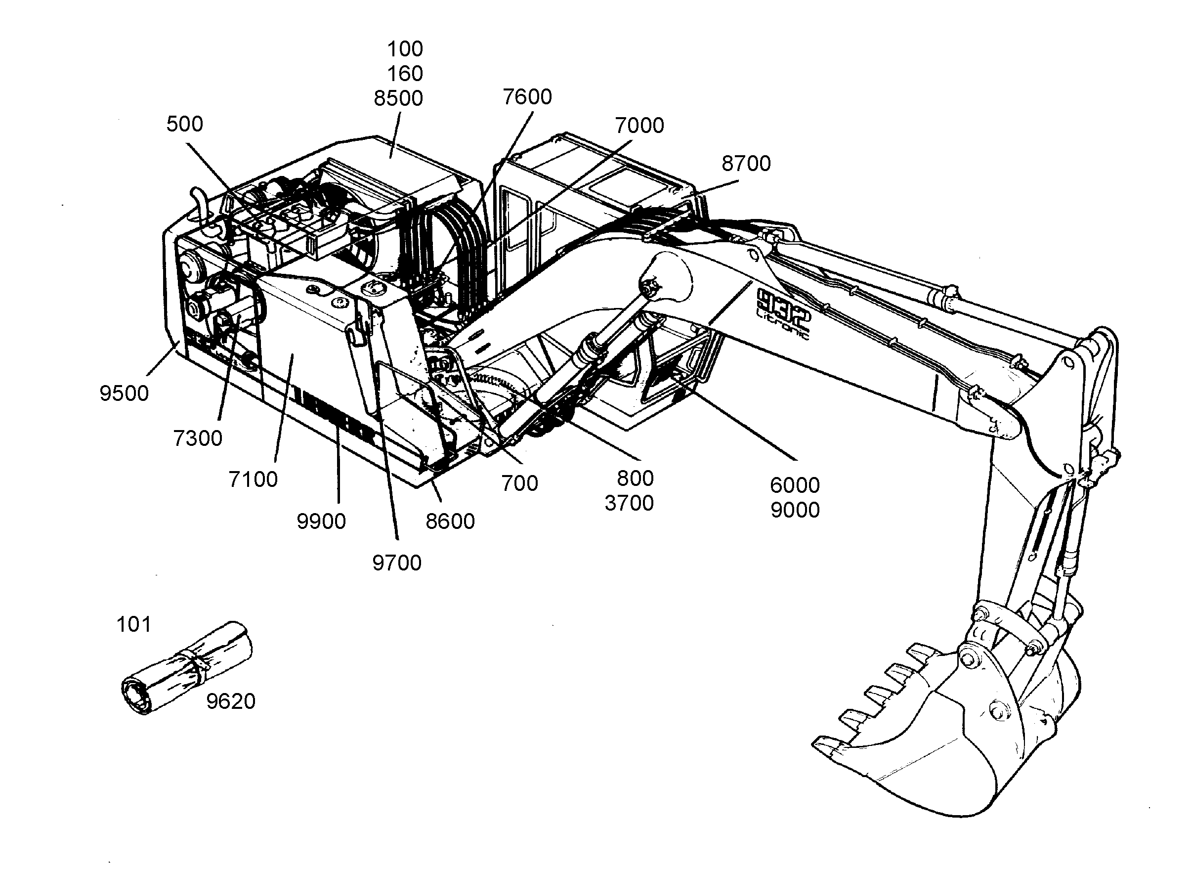 КОЖУХ 9208066 LIEBHERR