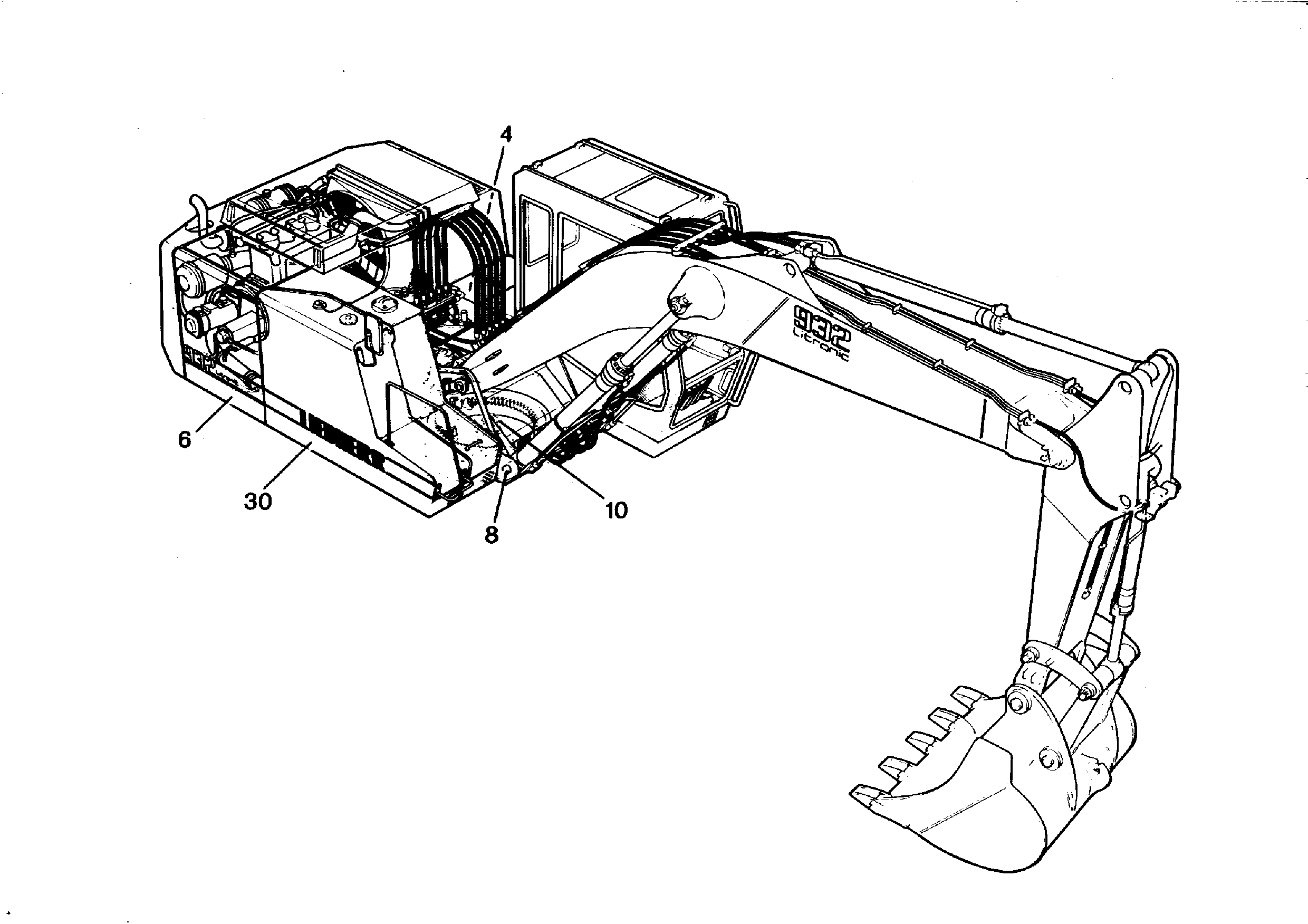 ДЕТАЛИ МОНТАЖНЫЕ ДЛЯ ОБОРУД. 9355454 LIEBHERR