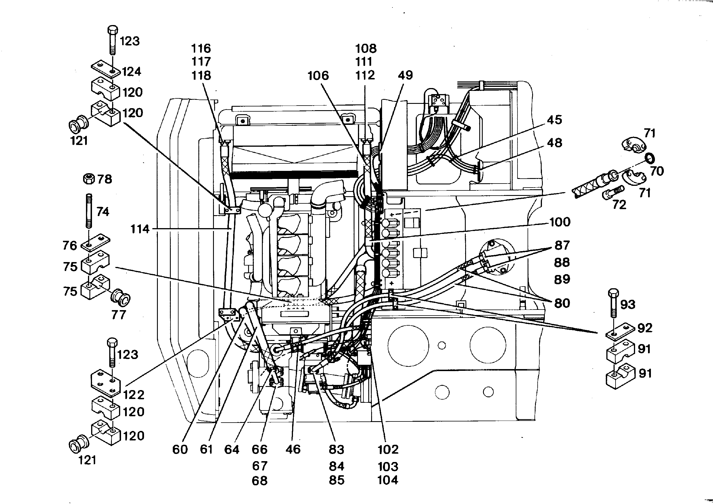 ШЛАНГ 25X2130 5608599 LIEBHERR