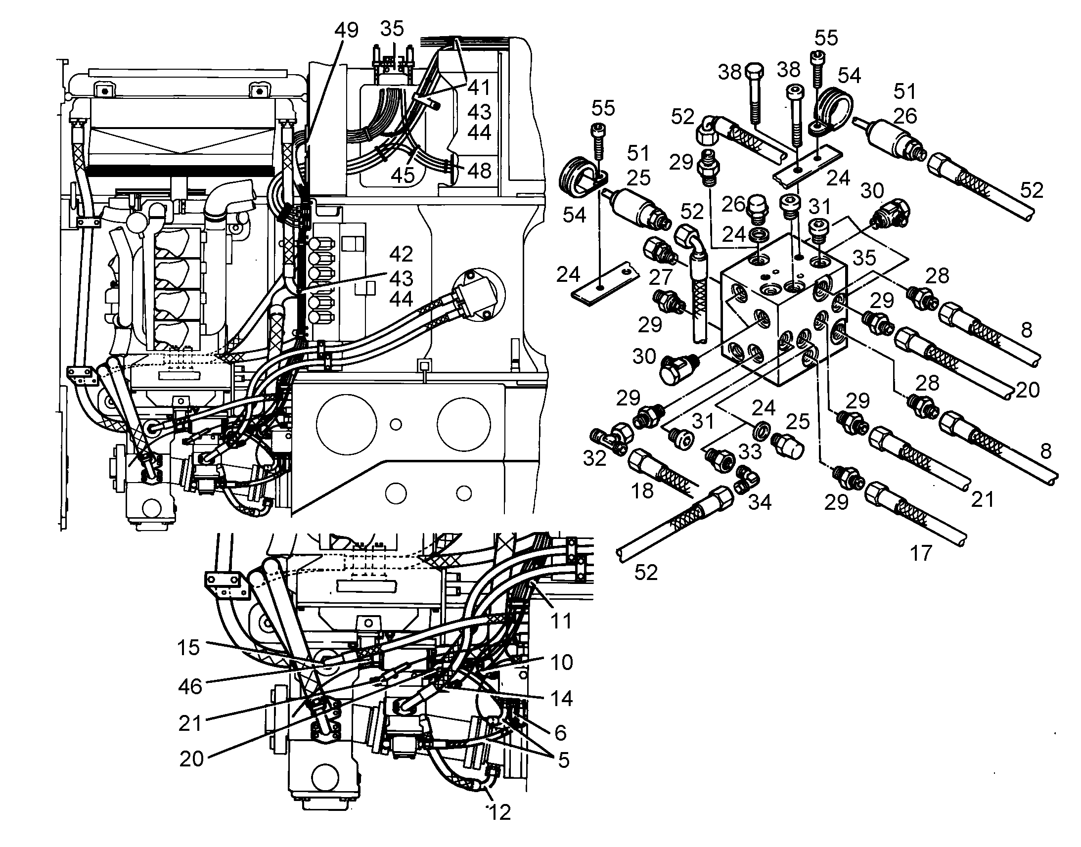 ПЕРЕКЛЮЧАТЕЛЬ 6204868 LIEBHERR