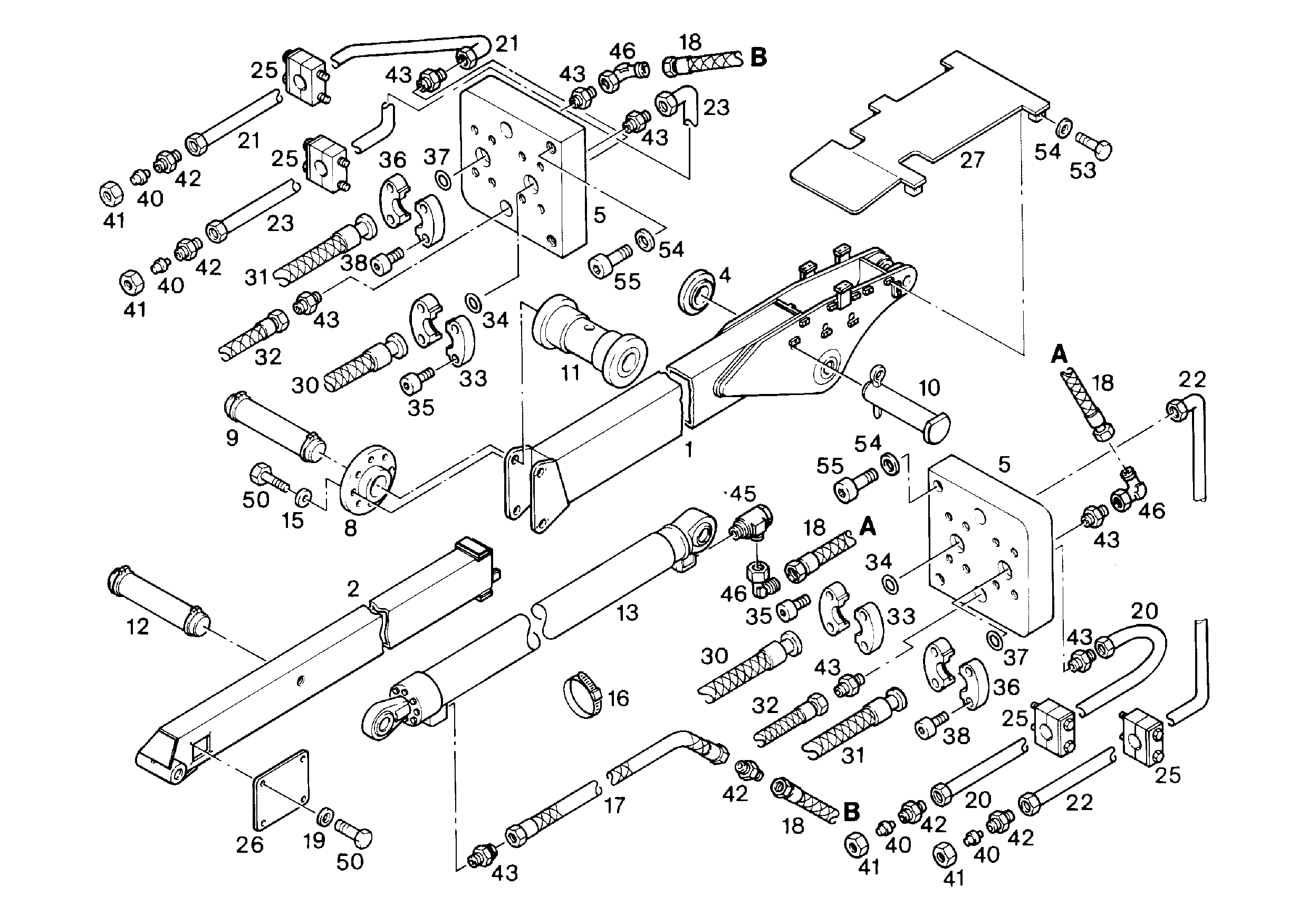 РУК. ВЫДВ. НАРУЖНАЯ Ч. 9173480 LIEBHERR