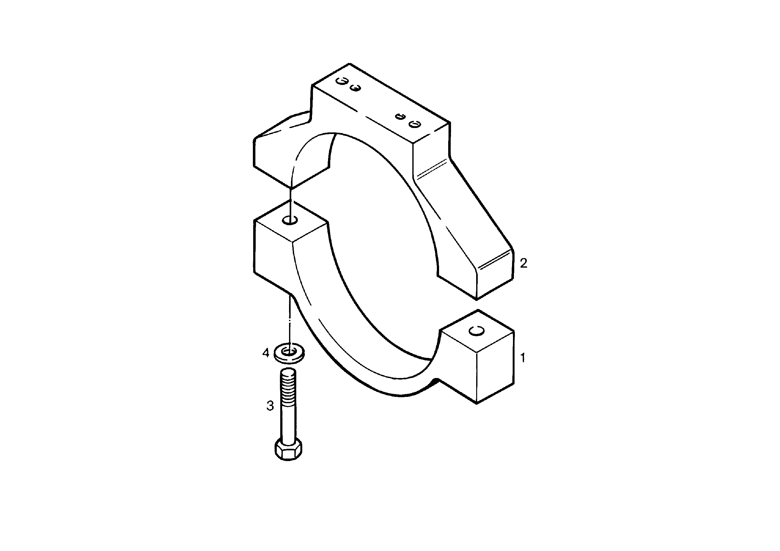 ПОЛУХОМУТИК d=182 9374041 LIEBHERR