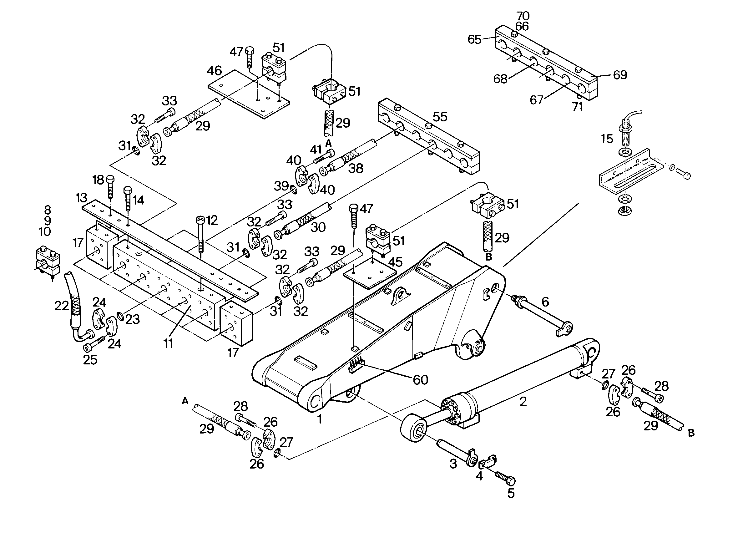 ШЛАНГ 20X2500 5610698 LIEBHERR