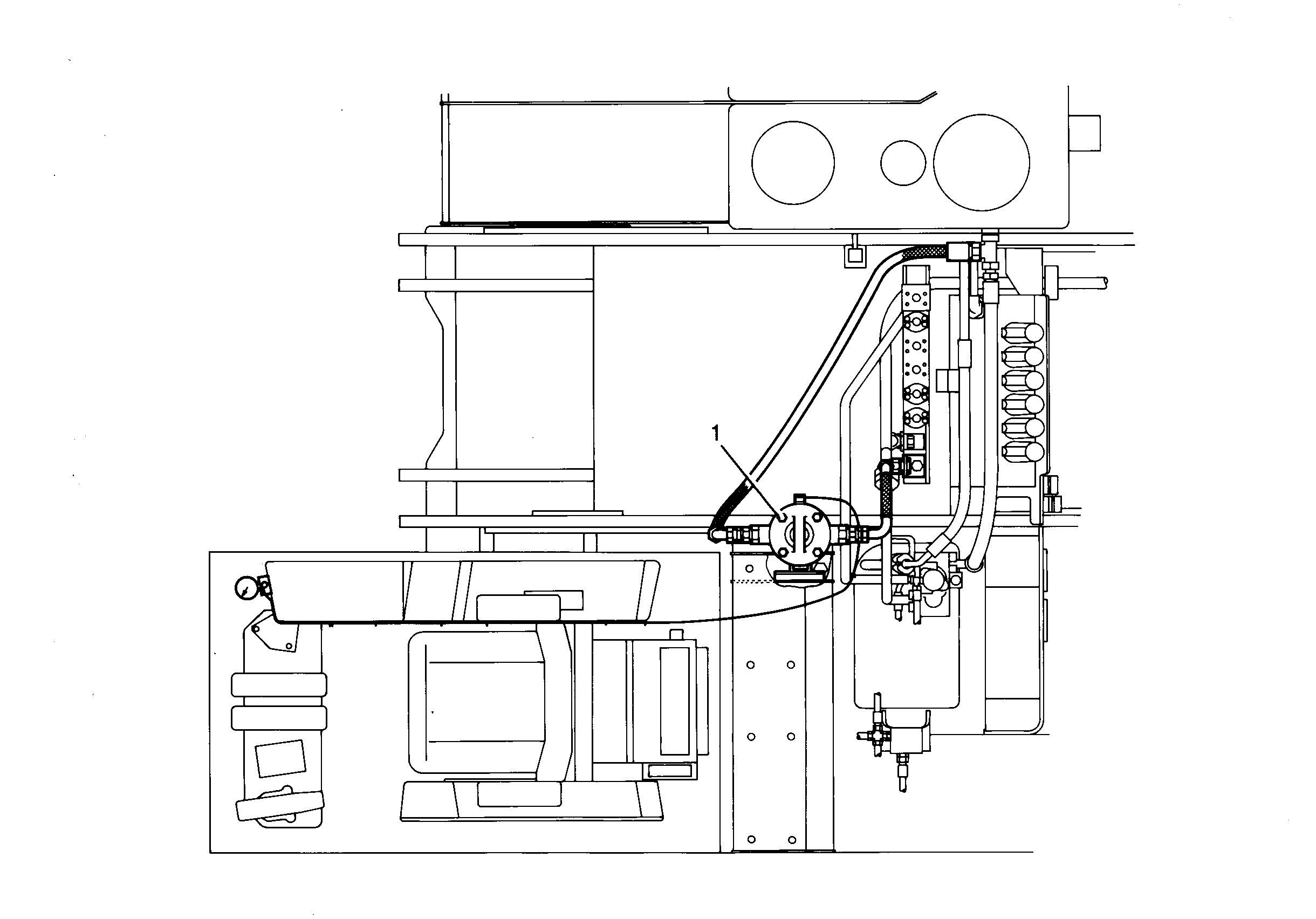 ДООБОРУД. ФИЛЬТР, УСТАНОВКА 9384933 LIEBHERR