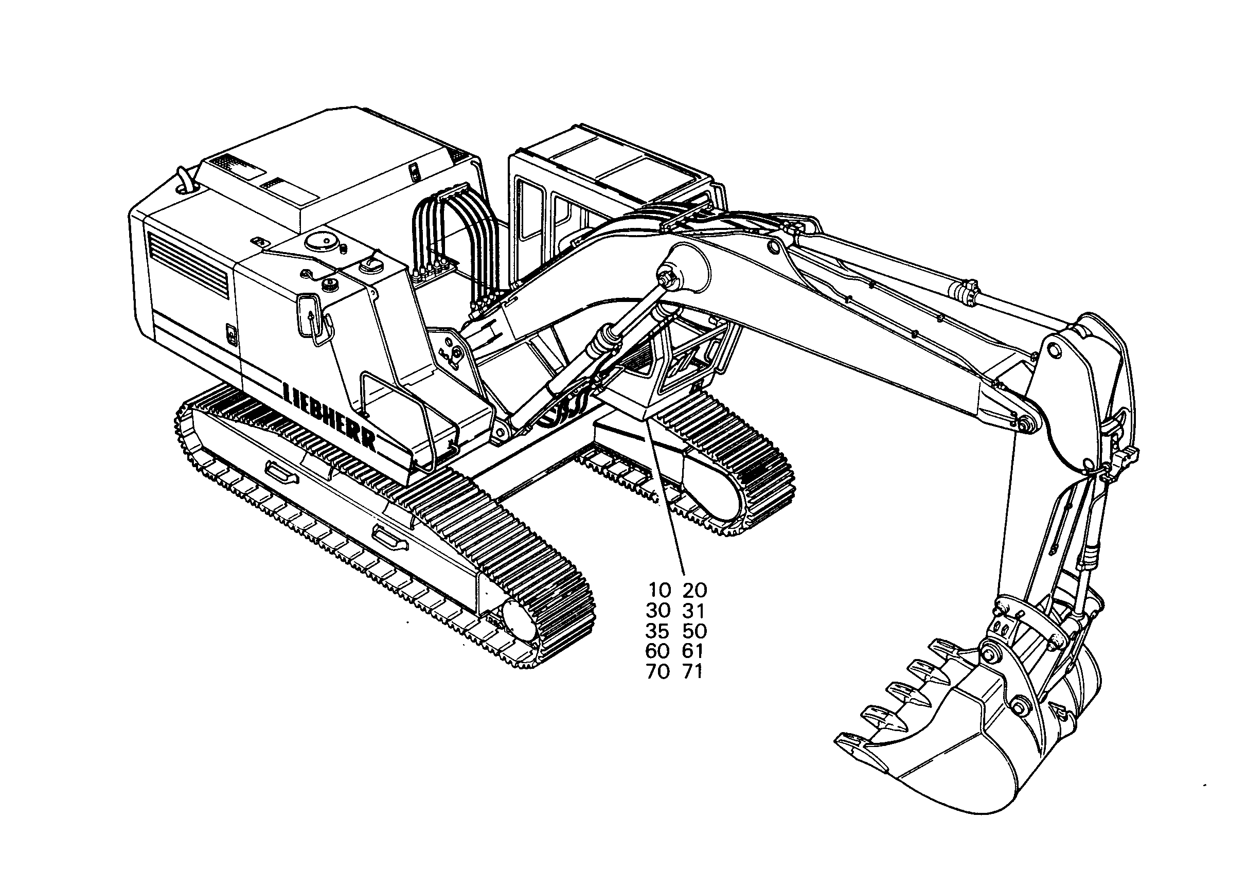 ВСТРОЕННЫЕ ДЕТАЛИ 9392059 LIEBHERR