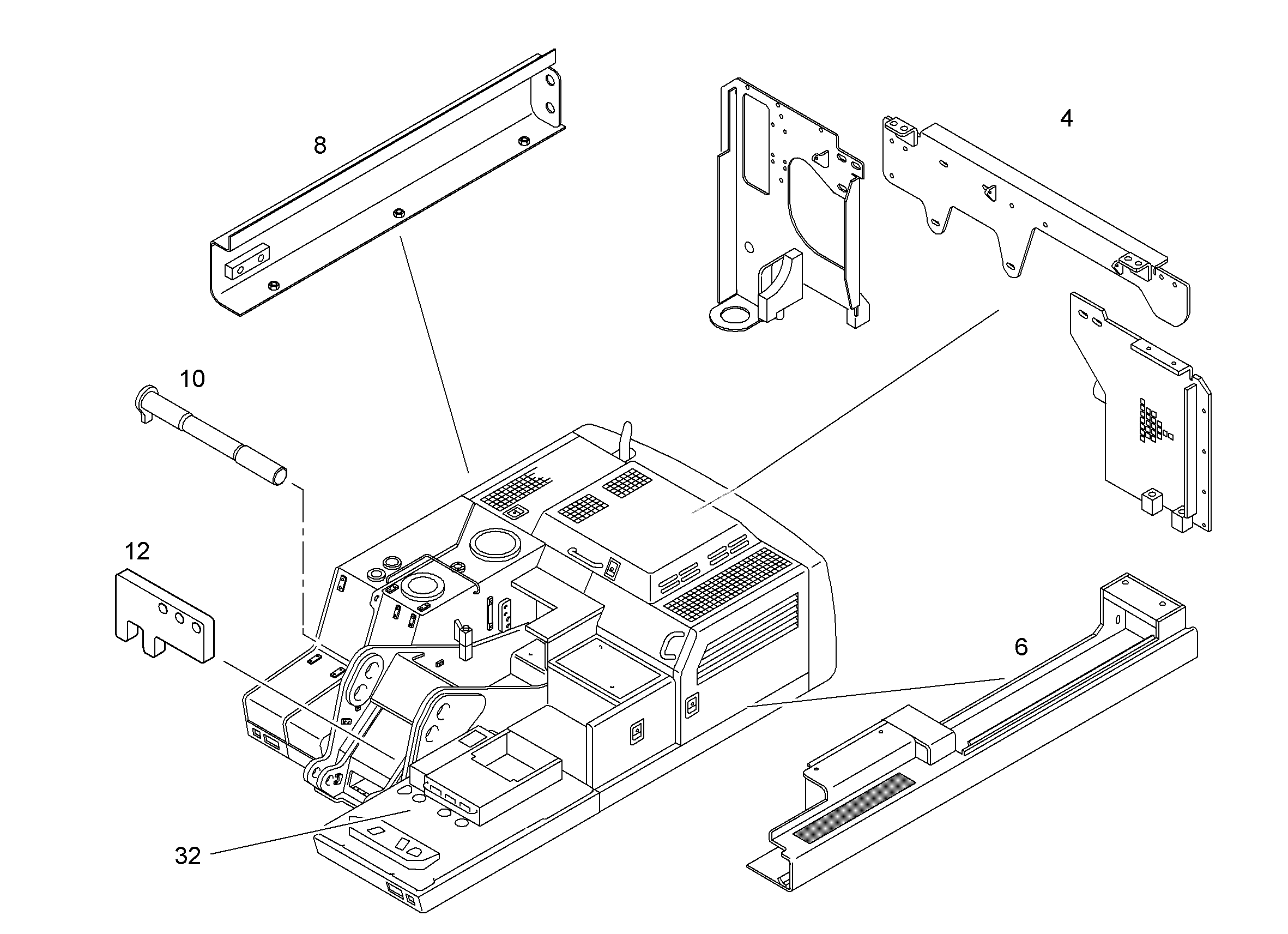 ПОВОРОТНАЯ ПЛАТФОРМА 9935913 LIEBHERR