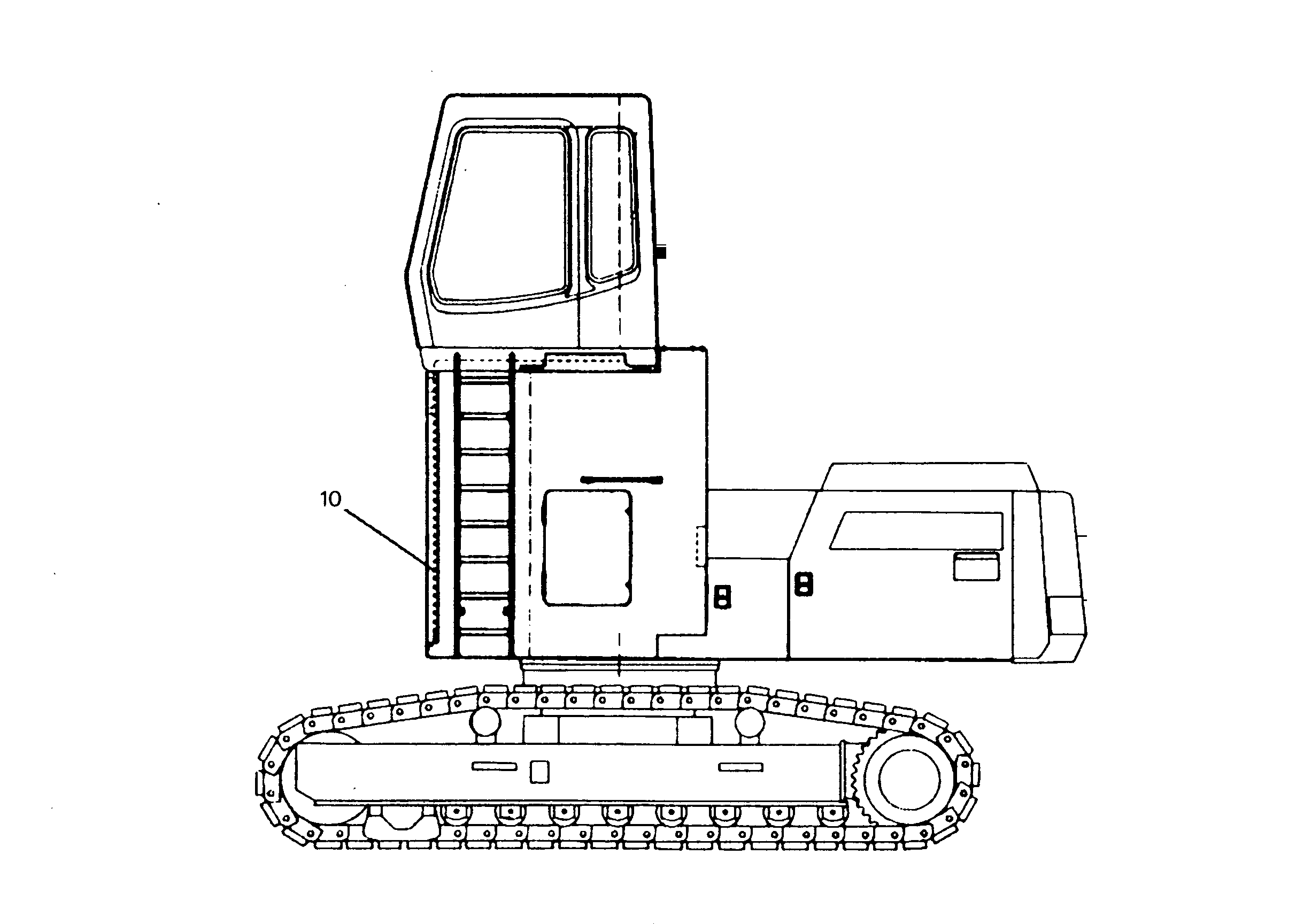 ВОЗВЫШЕНИЕ КАБИНЫ 2000MM 9381109 LIEBHERR