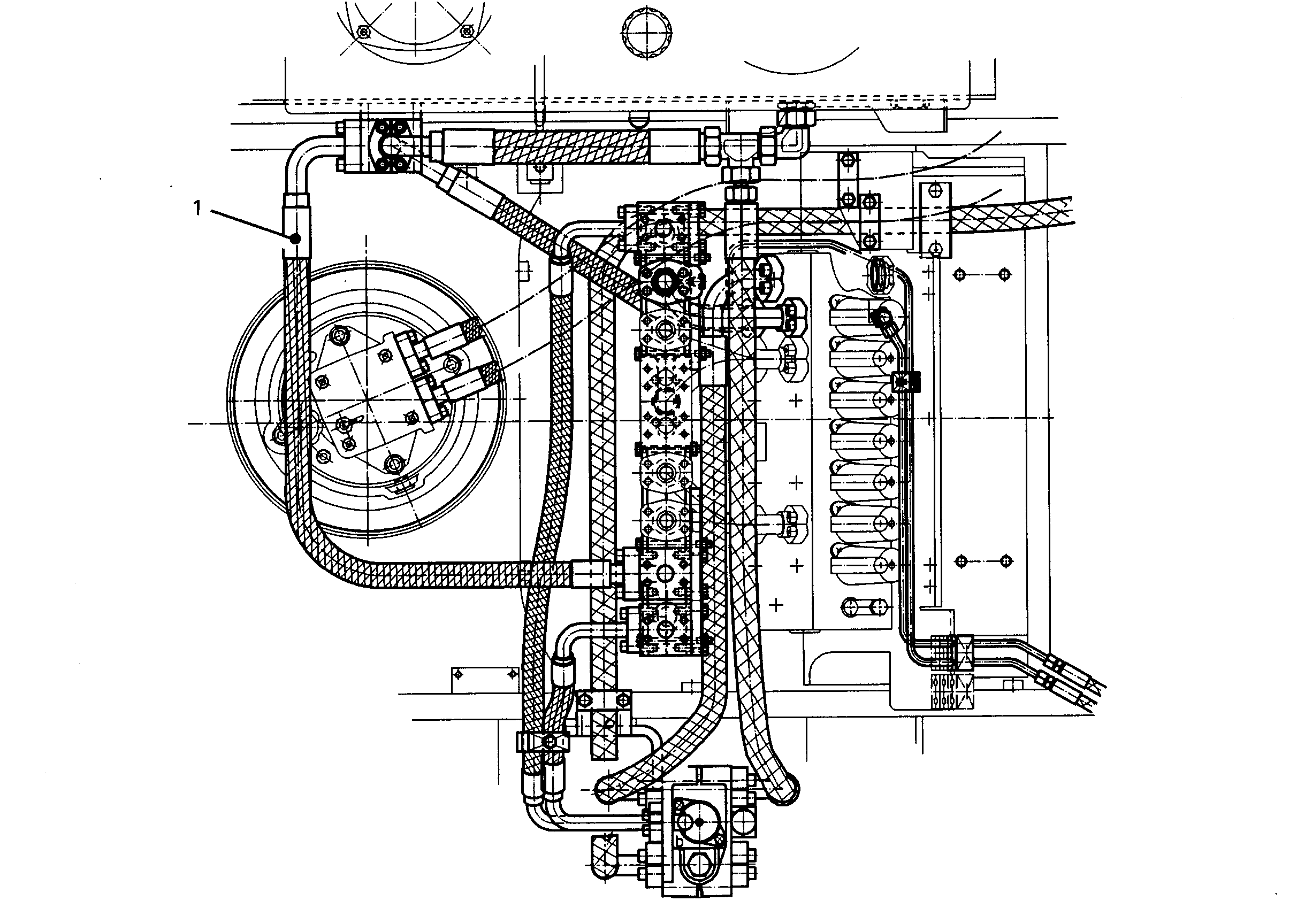ДОПОЛНЕНИЕ-В ШАССИ AHS 12 9756540 LIEBHERR