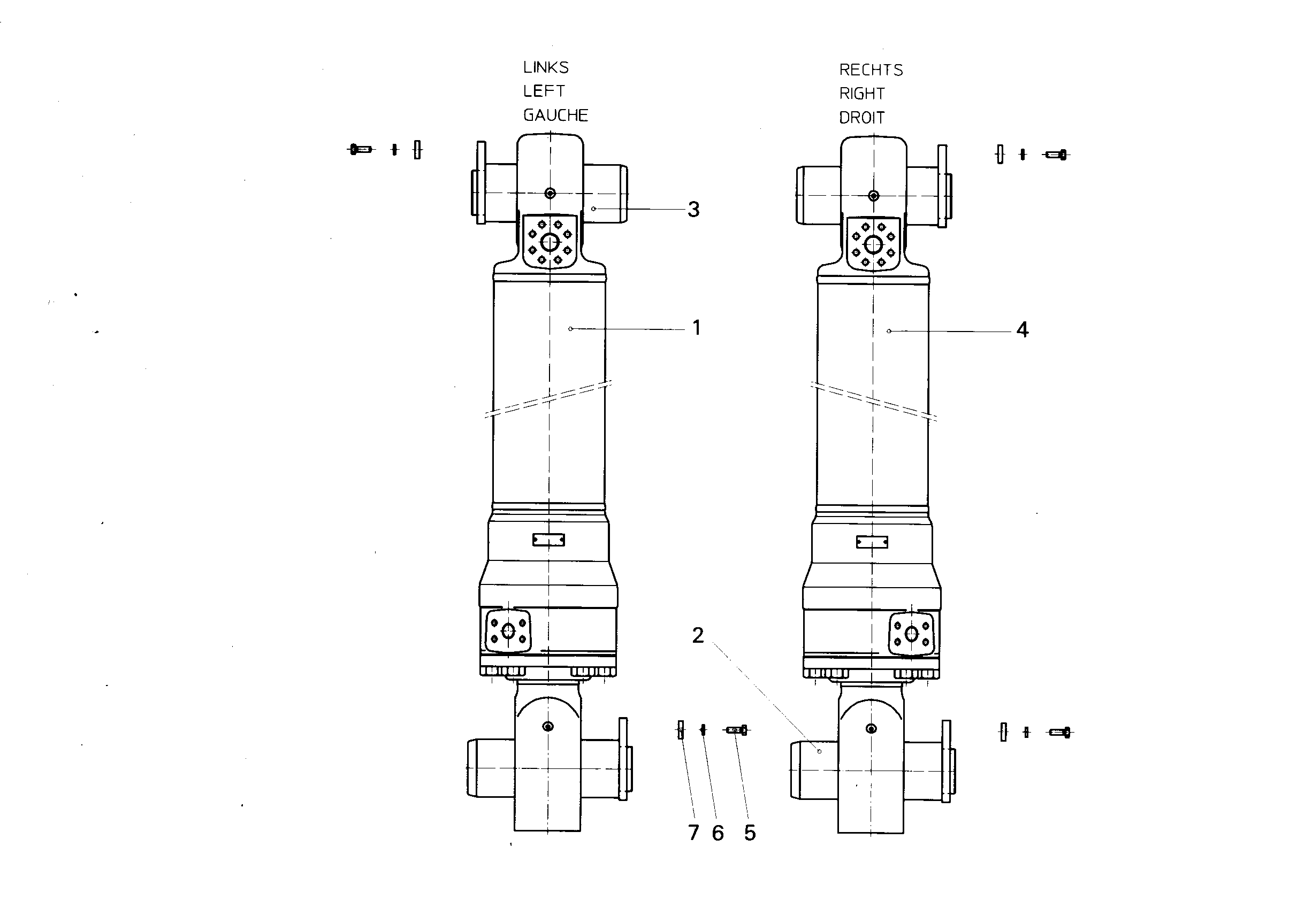 БОЛТ 130X375X325 9375513 LIEBHERR