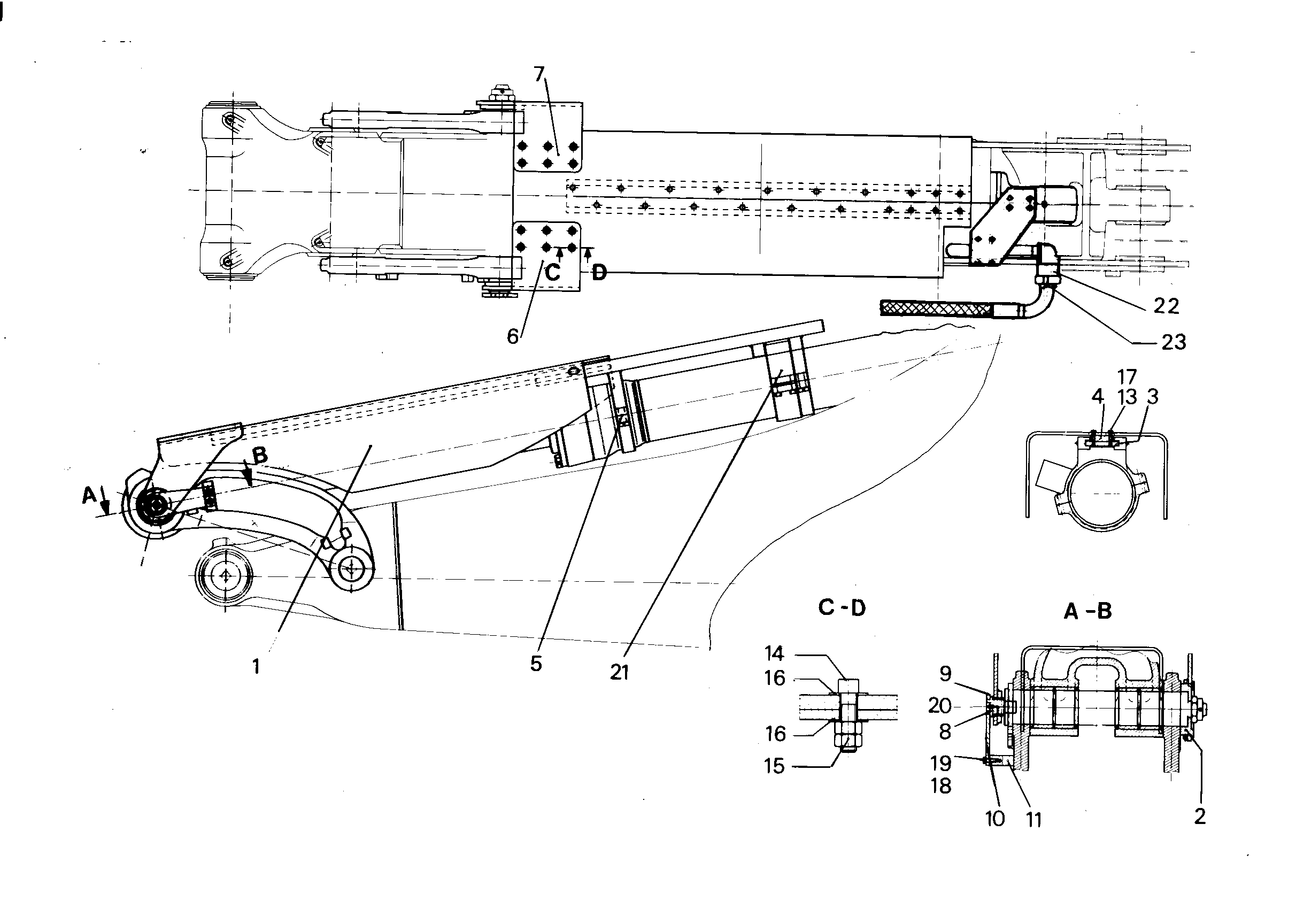 ПОВОДОК СПРАВА 9754192 LIEBHERR