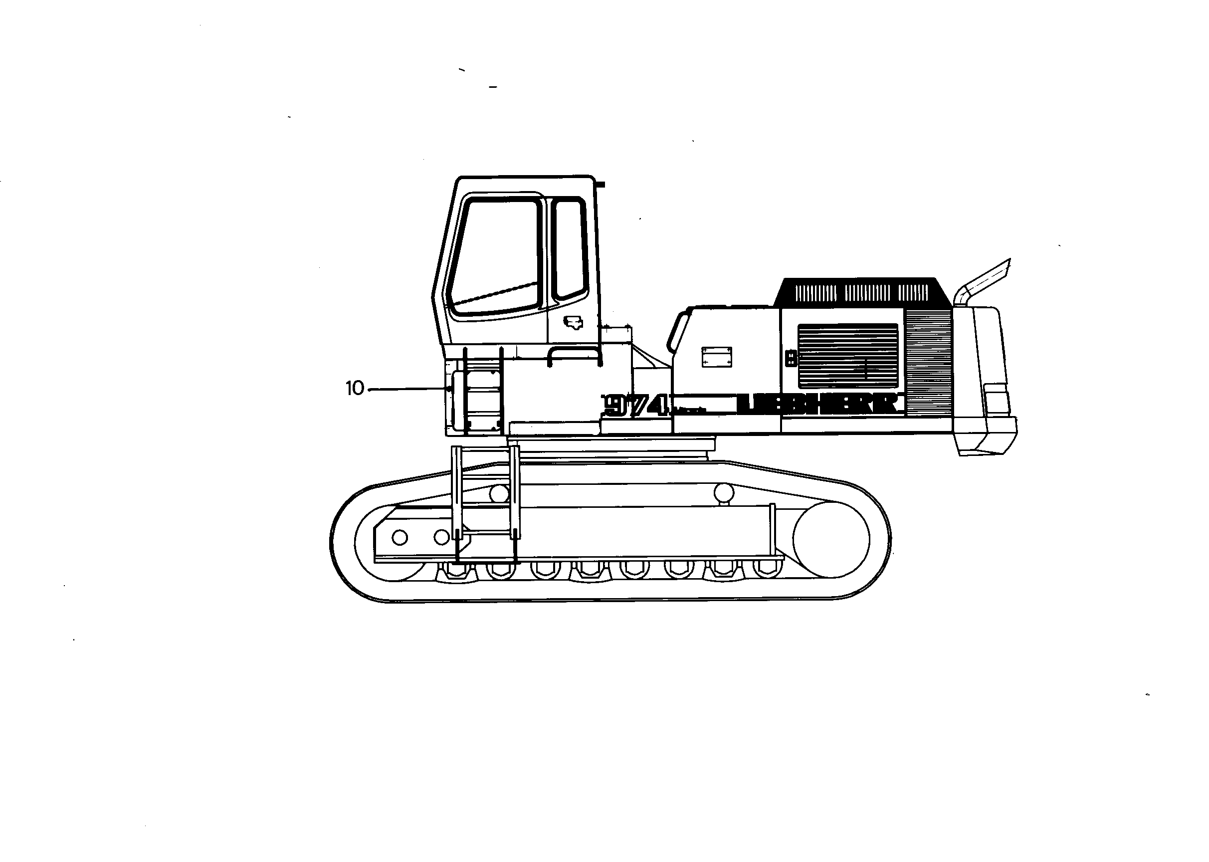 ВОЗВЫШЕНИЕ КАБИНЫ 800MM 9757063 LIEBHERR