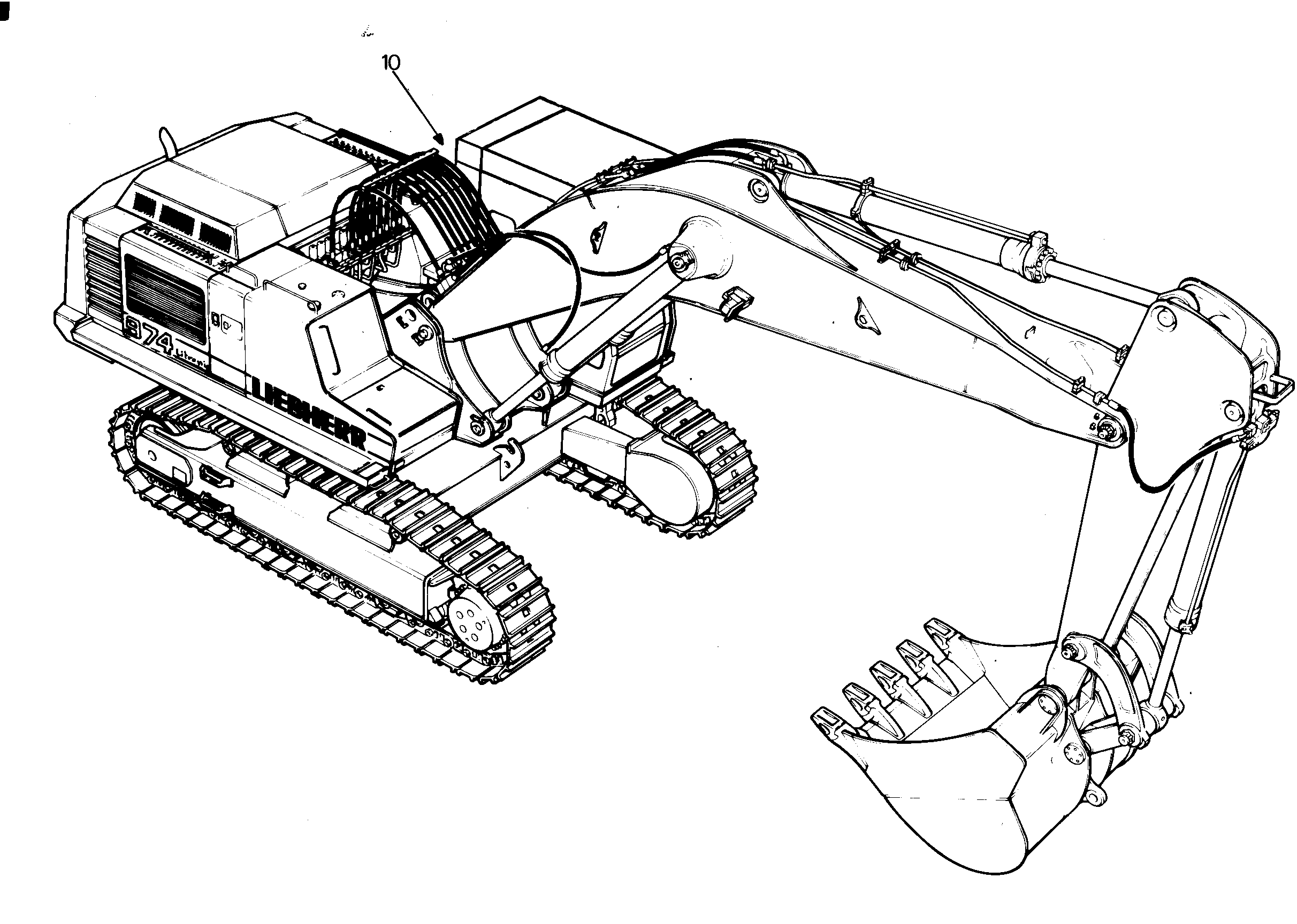 ДООБОРУДОВАНИЕ КОНДИЦИОНЕР 9767309 LIEBHERR