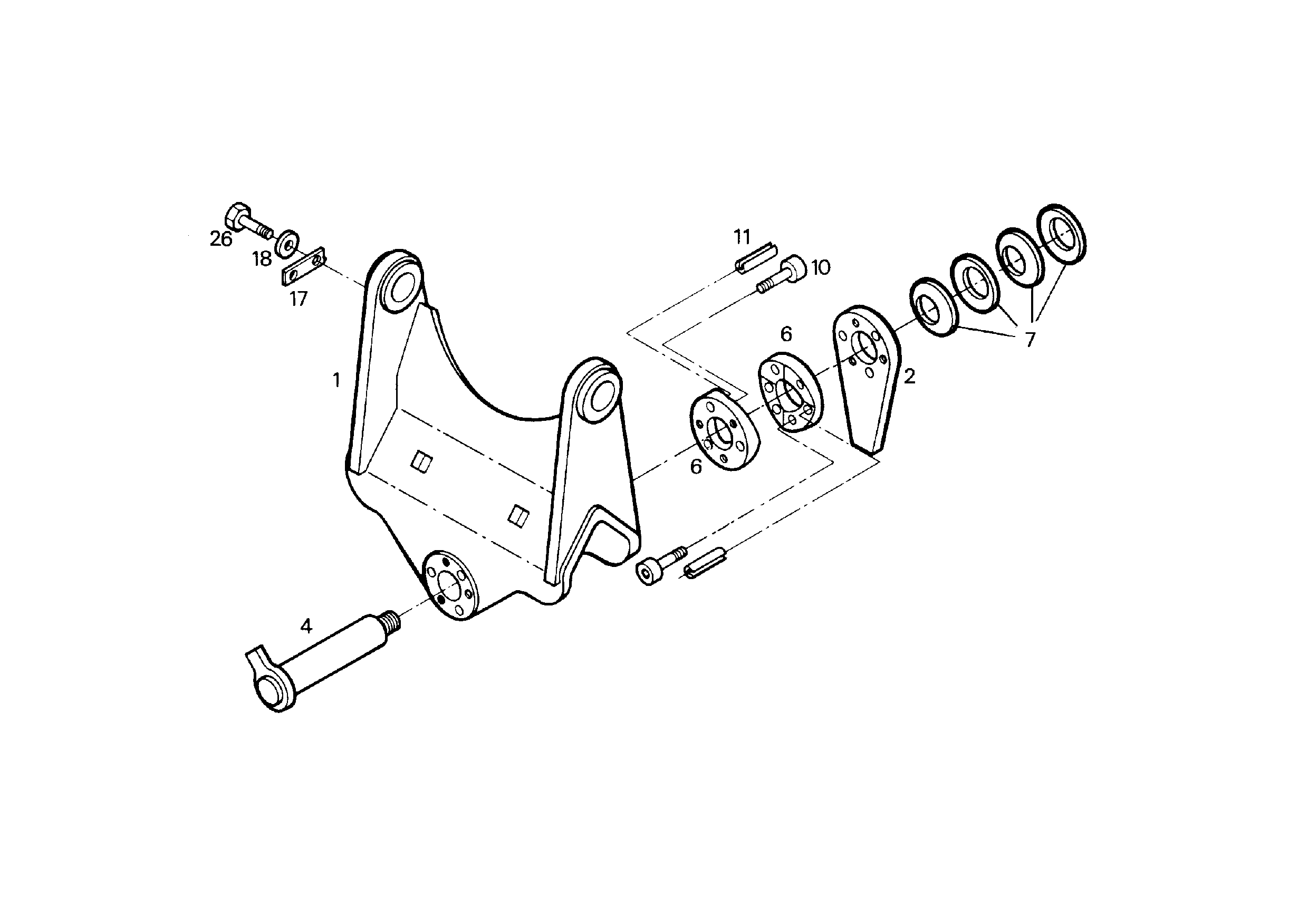 ПОДВЕСКА ГРЕЙФЕРА 9496787 LIEBHERR
