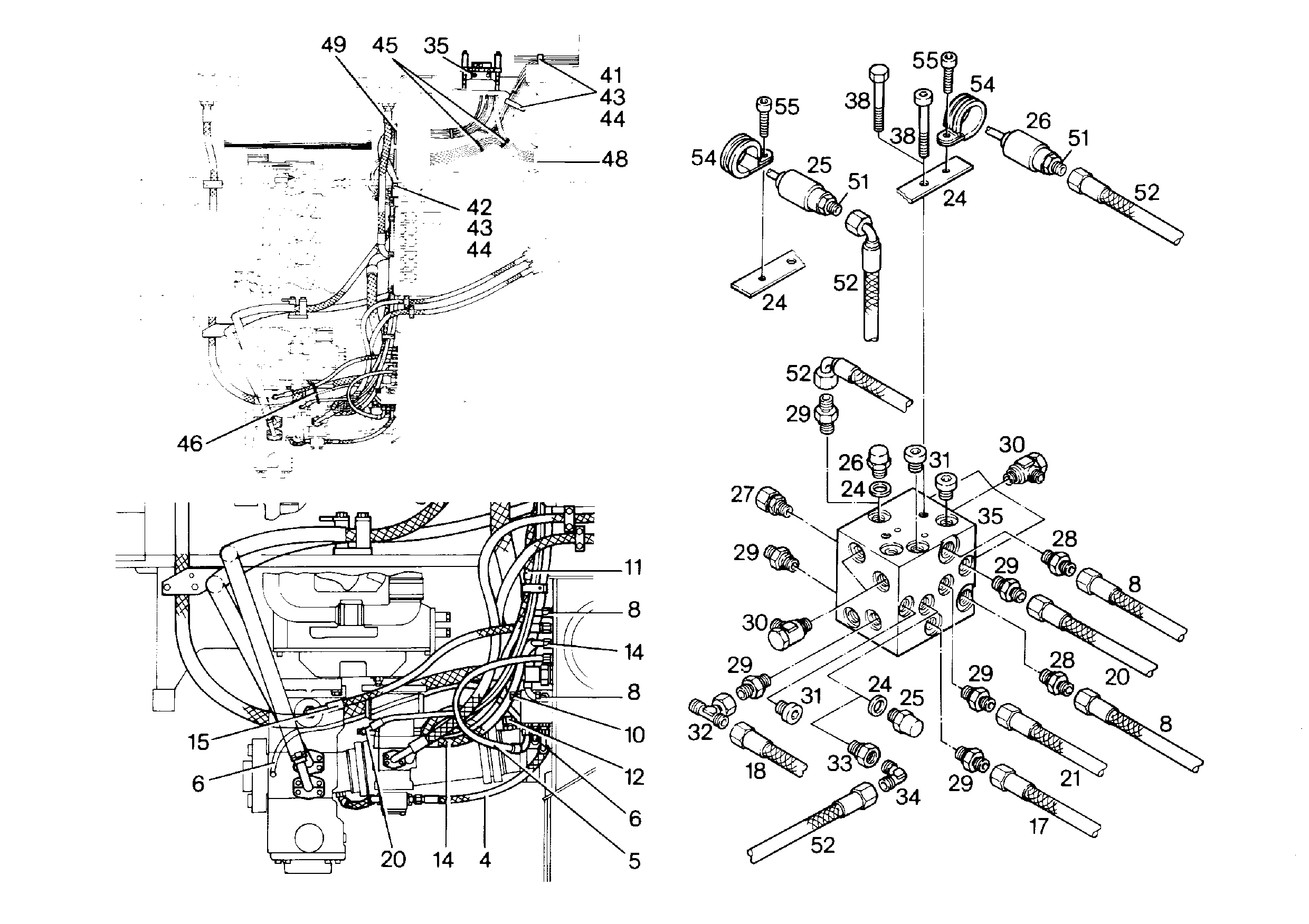 ШЛАНГ 20X850 7006798 LIEBHERR