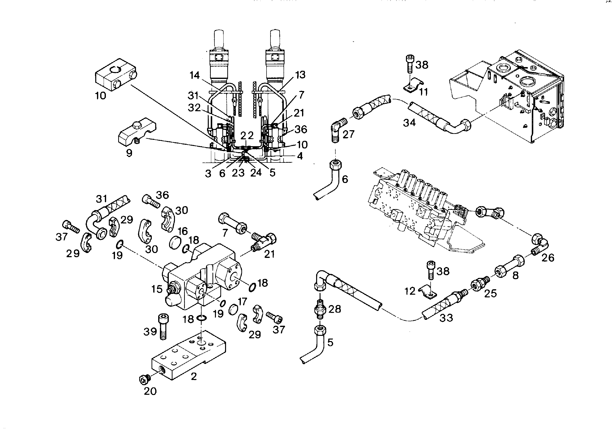 СКОБА ДЛЯ КРЕПЛЕНИЯ ТРУБЫ 15 22 9103673 LIEBHERR