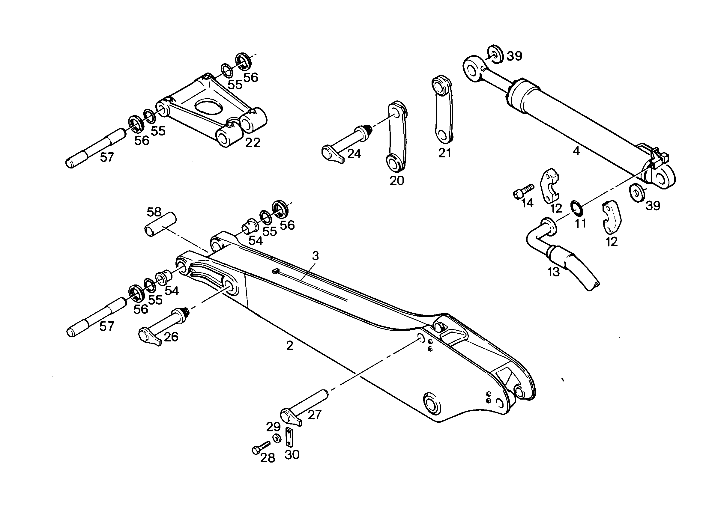 СЕРЬГА СОЕДИНИТЕЛЬНАЯ 9365898 LIEBHERR