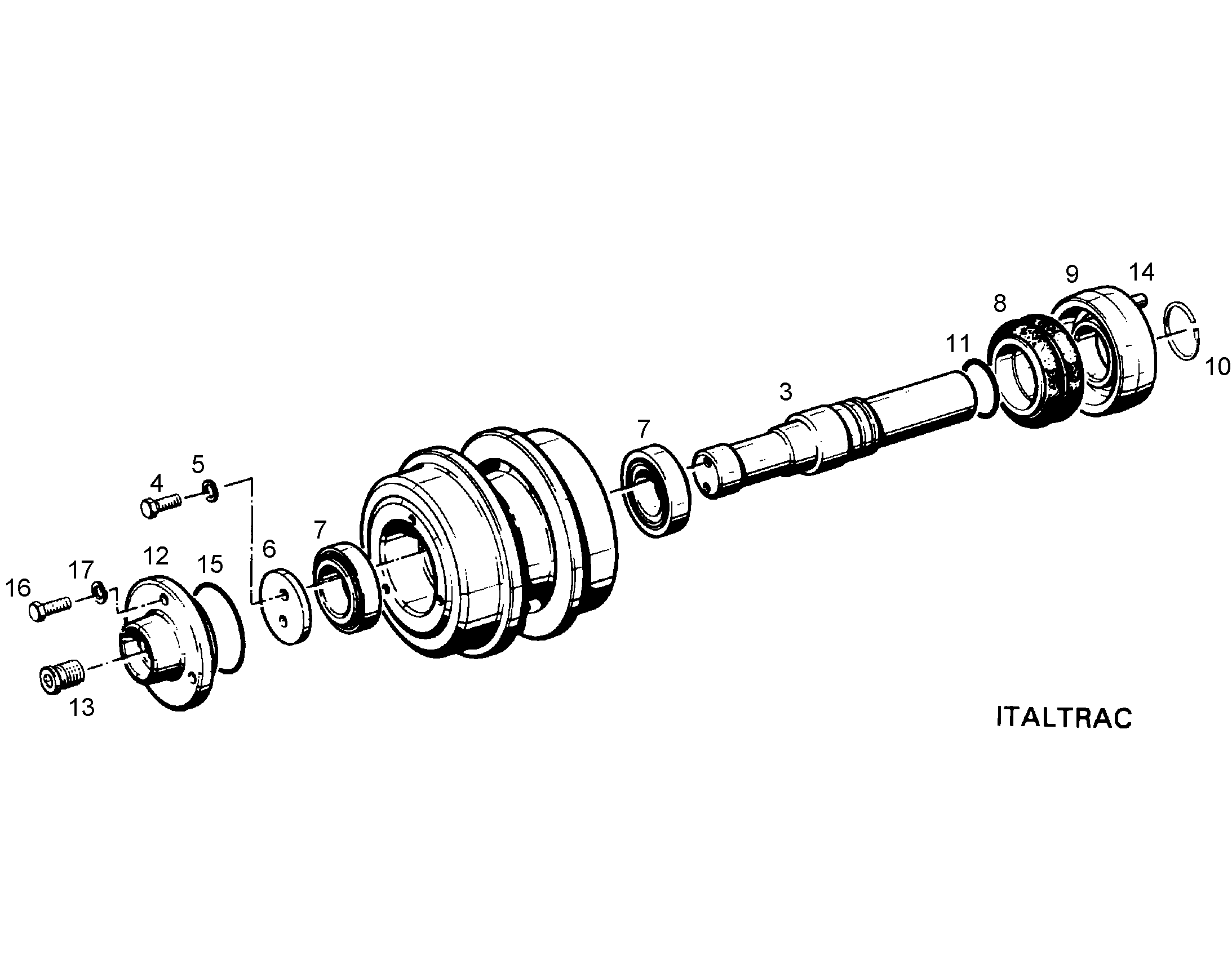 ПРУЖИННОЕ СТОПОРНОЕ КОЛЬЦО 7365496 LIEBHERR