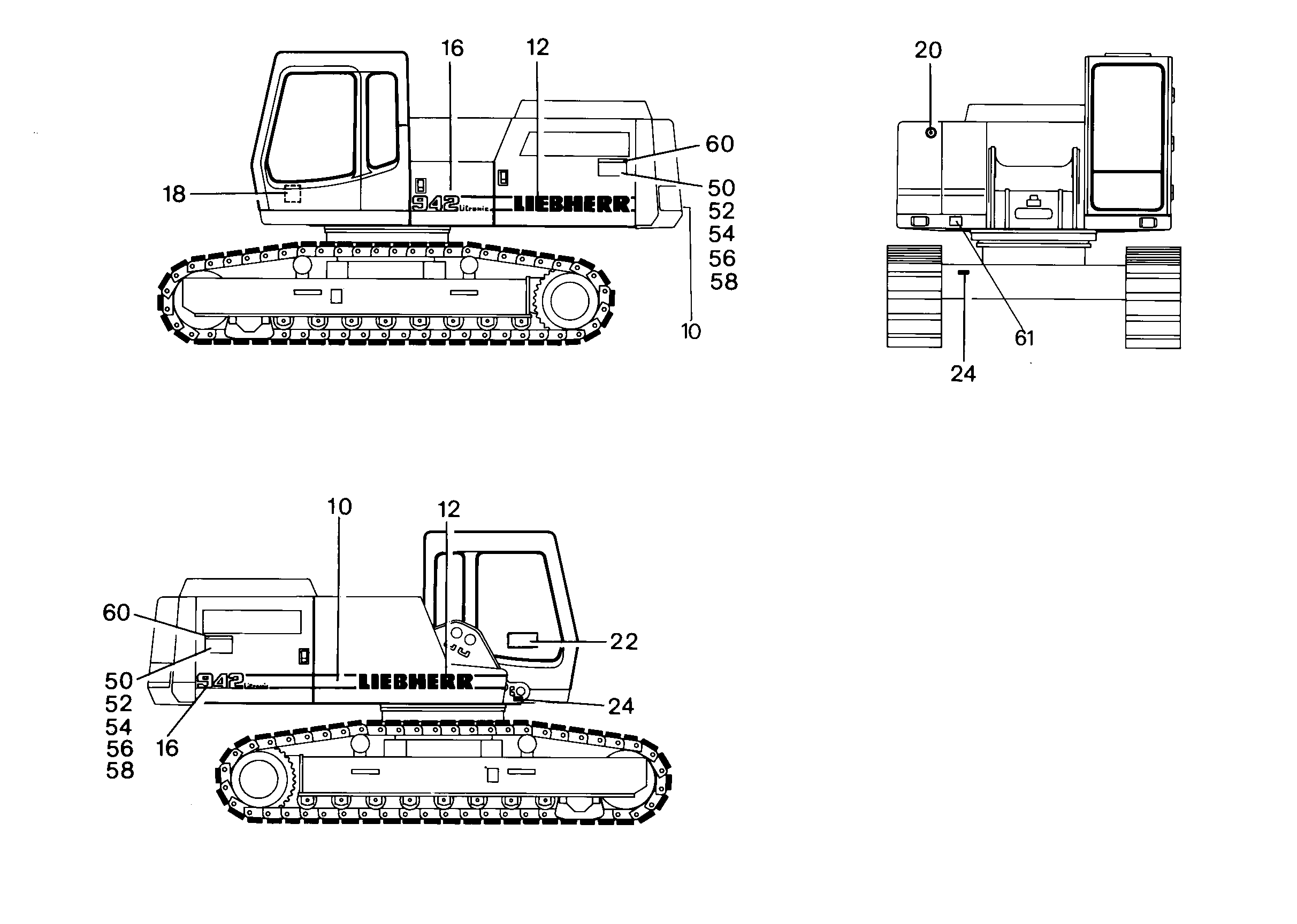 ТАБЛИЧКИ ФРАНКО-ИСПАНО-ПОРТ. 9365370 LIEBHERR