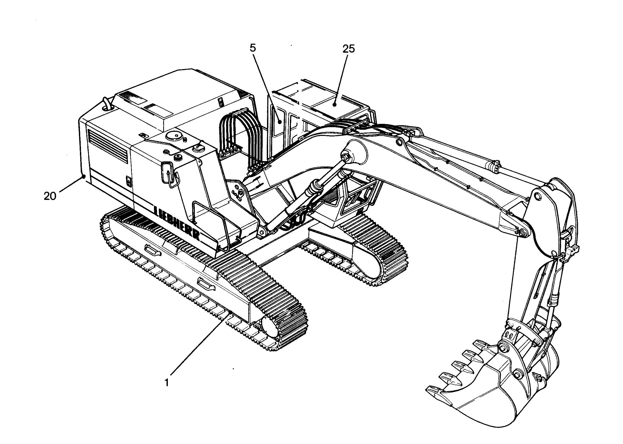 МОНТАЖ НАПРАВЛЯЮЩЕЙ ГУСЕНИЦЫ 9345488 LIEBHERR