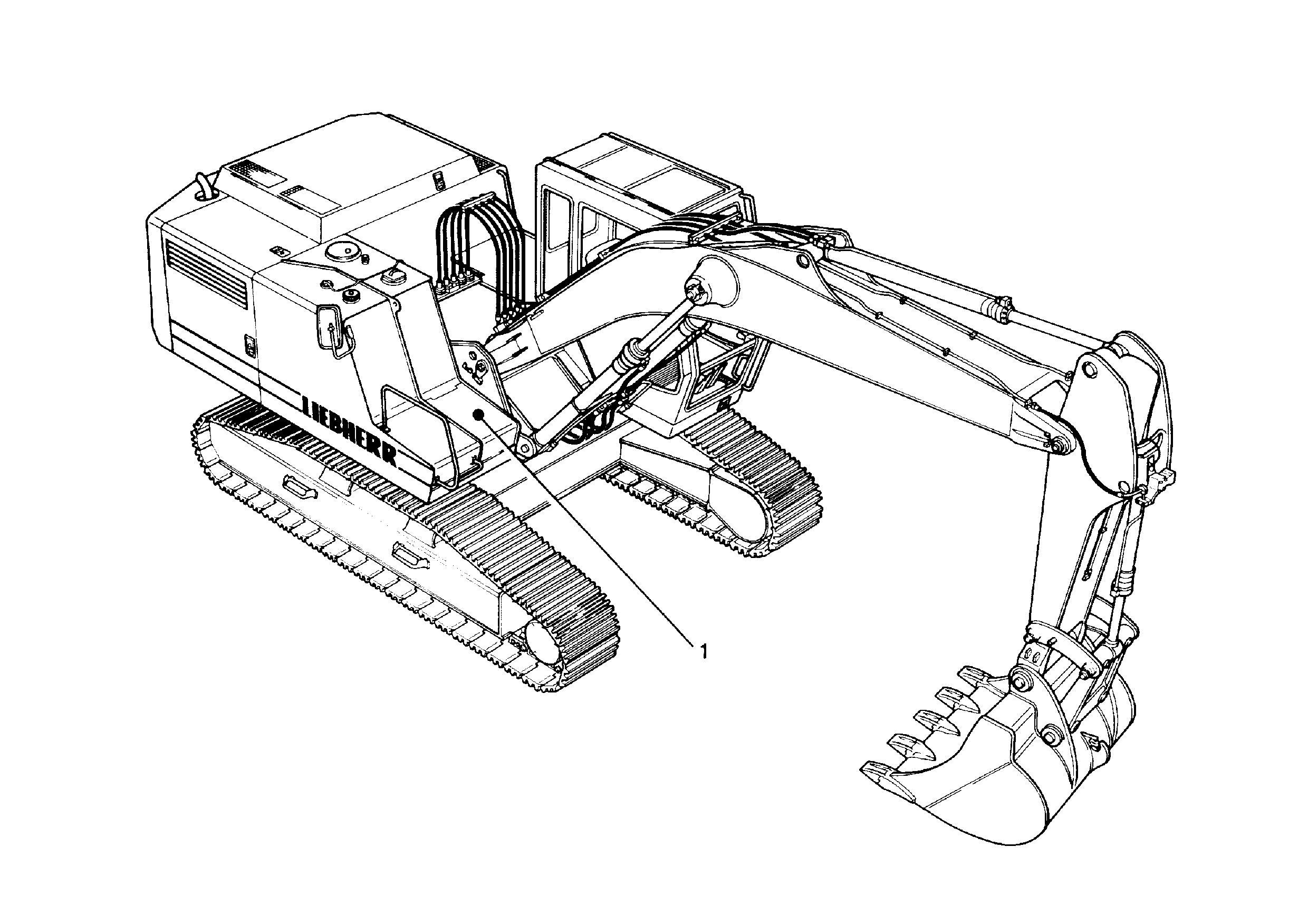 ЦЕНТРАЛИЗОВАННАЯ СМАЗКА 9366955 LIEBHERR