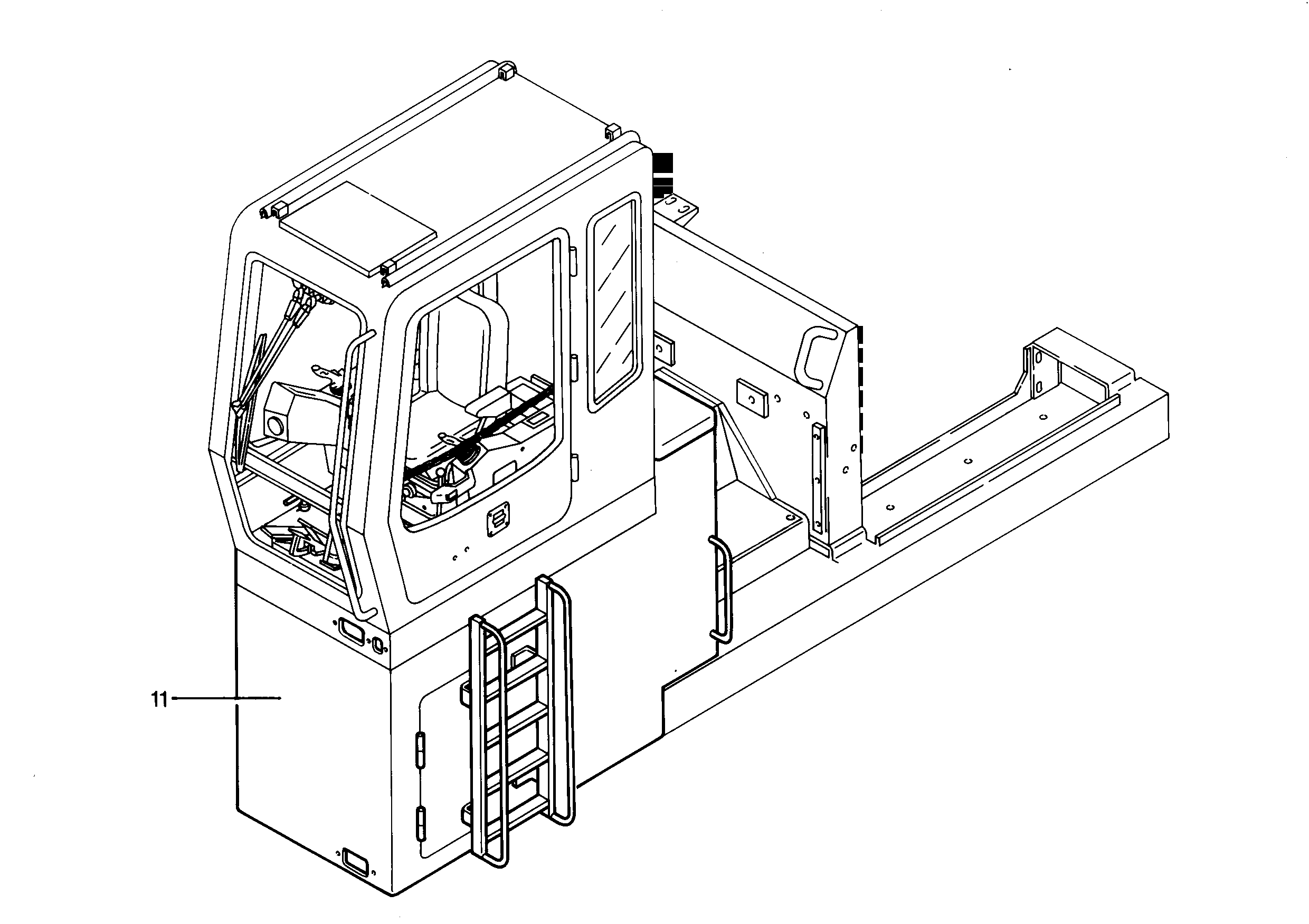 ВОЗВЫШЕНИЕ КАБИНЫ 1200MM 9207070 LIEBHERR
