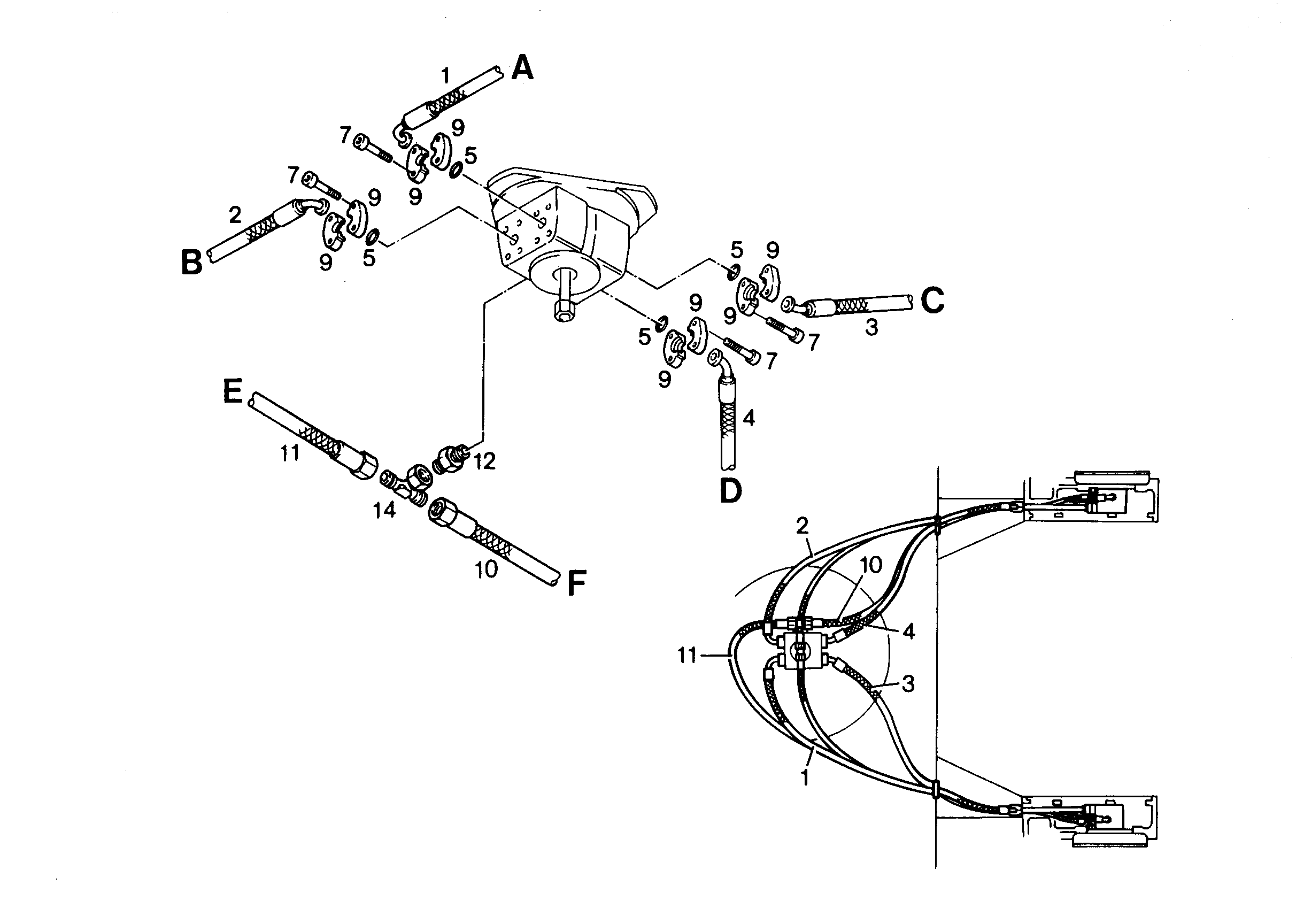 ШЛАНГ 20X4170 5610184 LIEBHERR