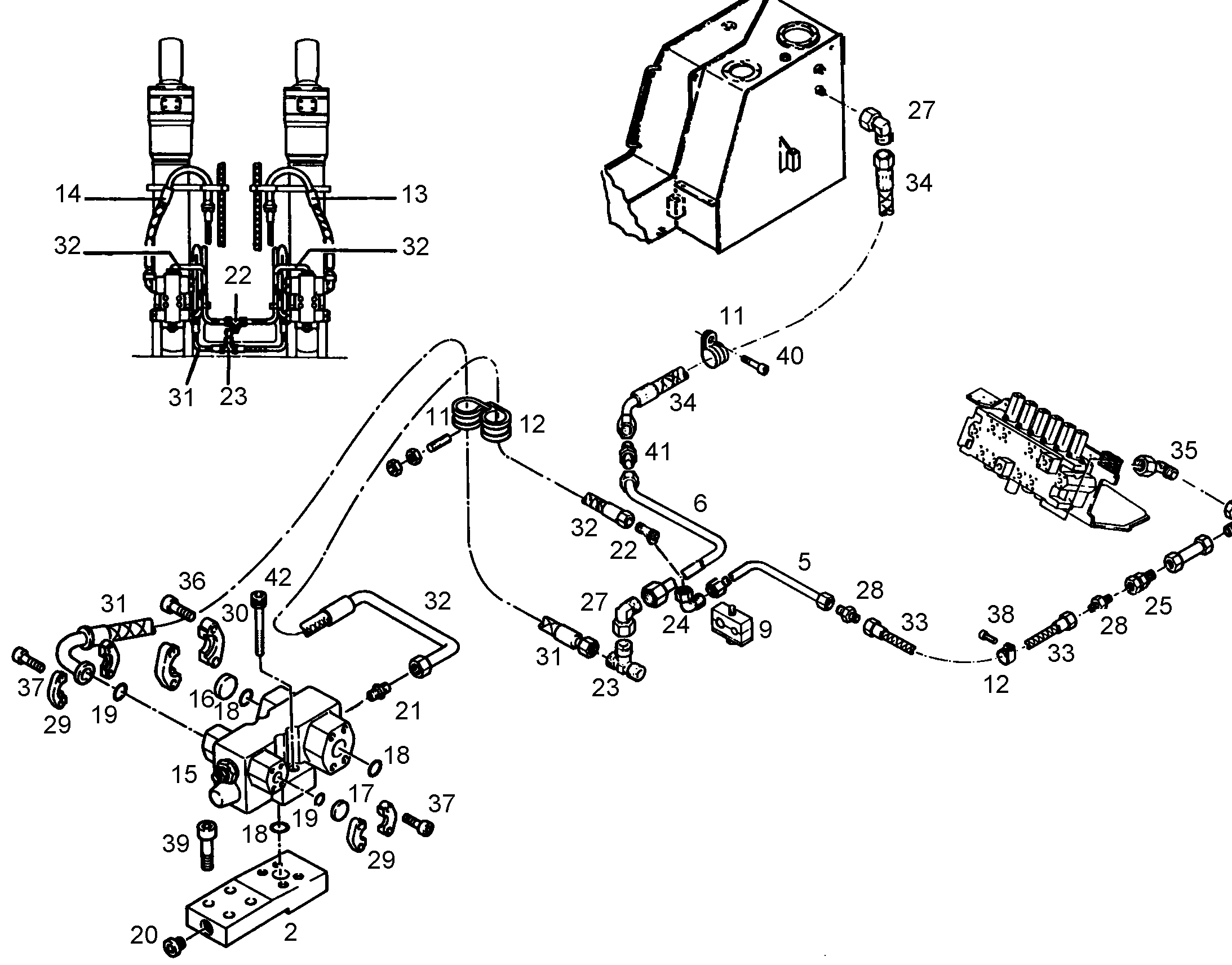 ШЛАНГ 20X1130 5610507 LIEBHERR
