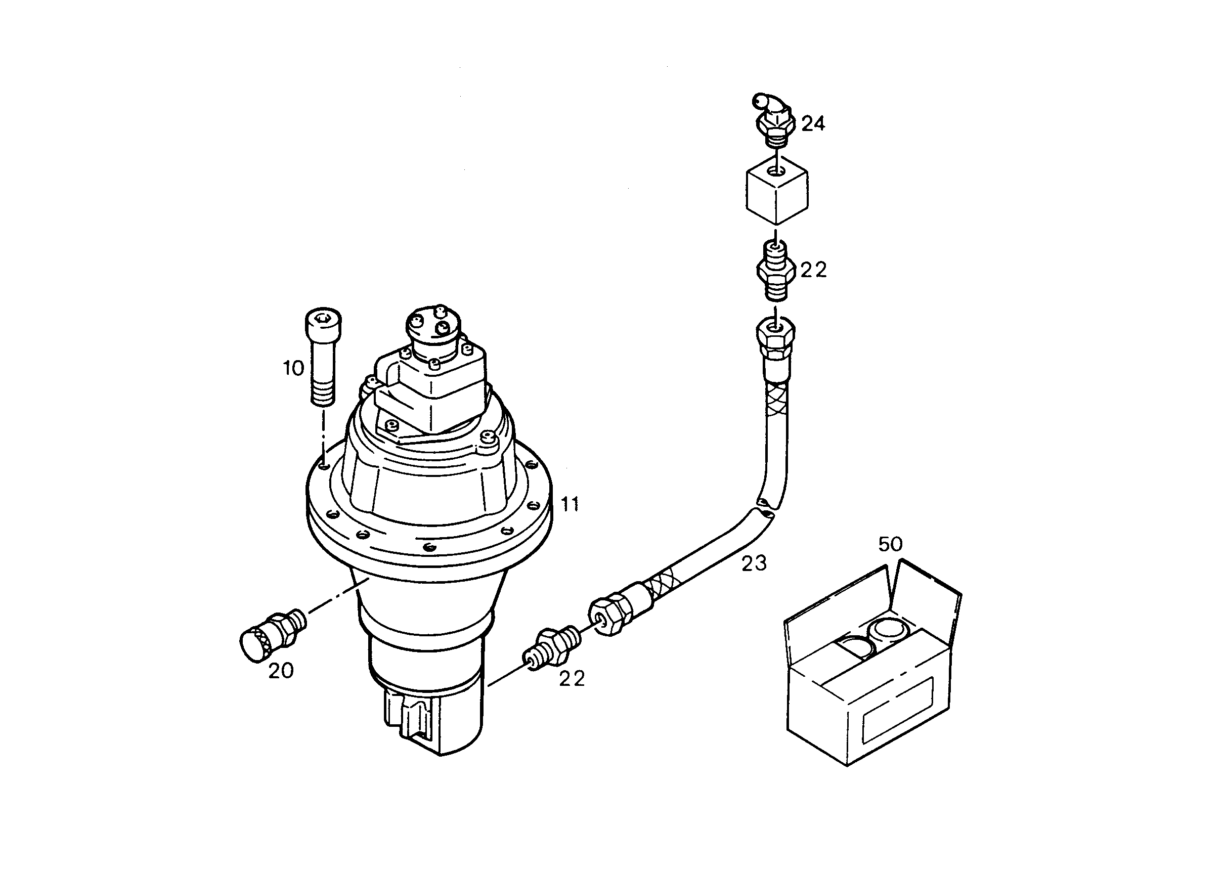 МЕХАНИЗМ ПОВОРОТА 9390396 LIEBHERR