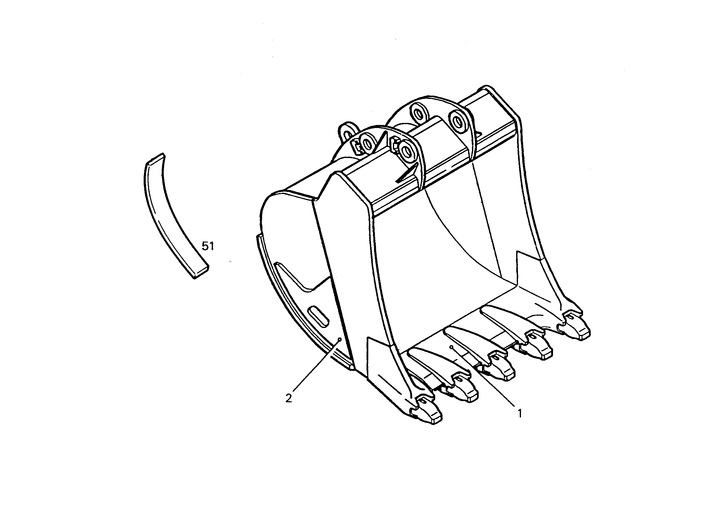 ЗАБРАЛО КОВША 9383599 LIEBHERR