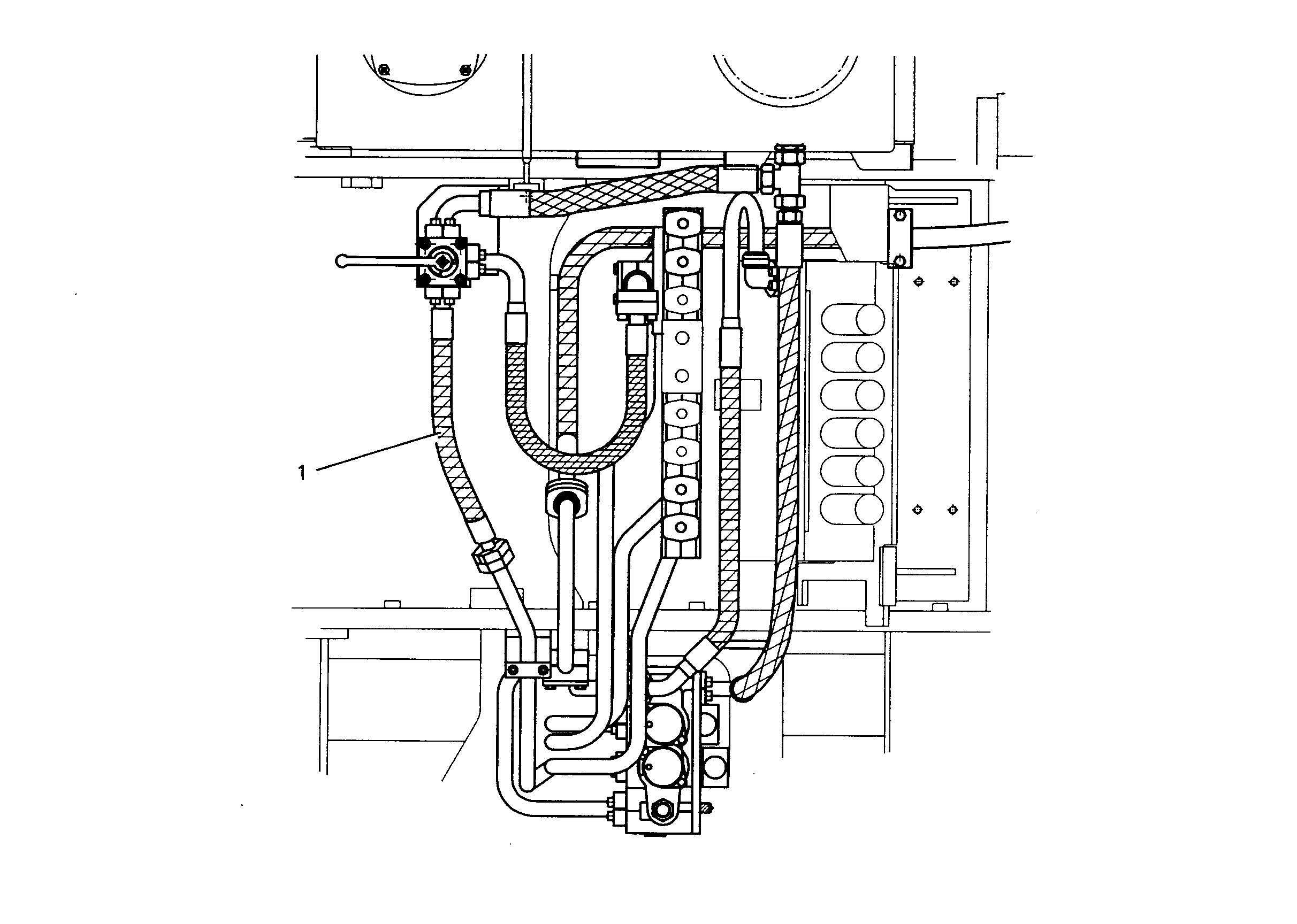 ДООБОРУДОВАНИЕ AHS3.2 ЗАСЛОНКА 9388514 LIEBHERR