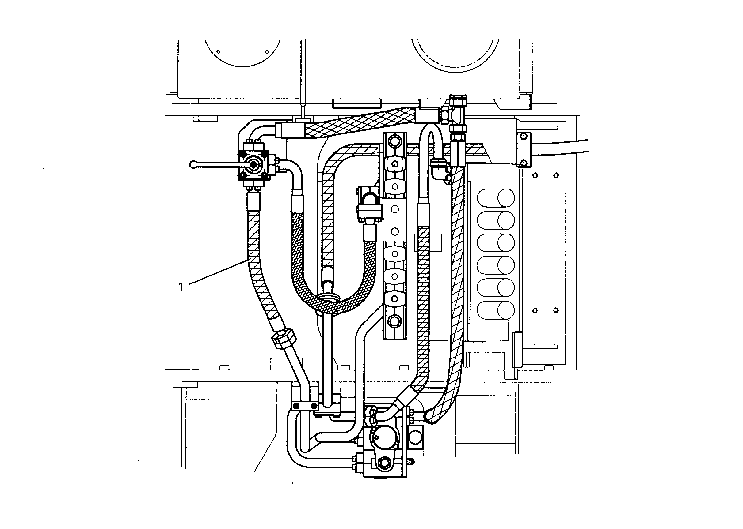 ДООБОРУДОВАНИЕ ШАССИ 9755758 LIEBHERR