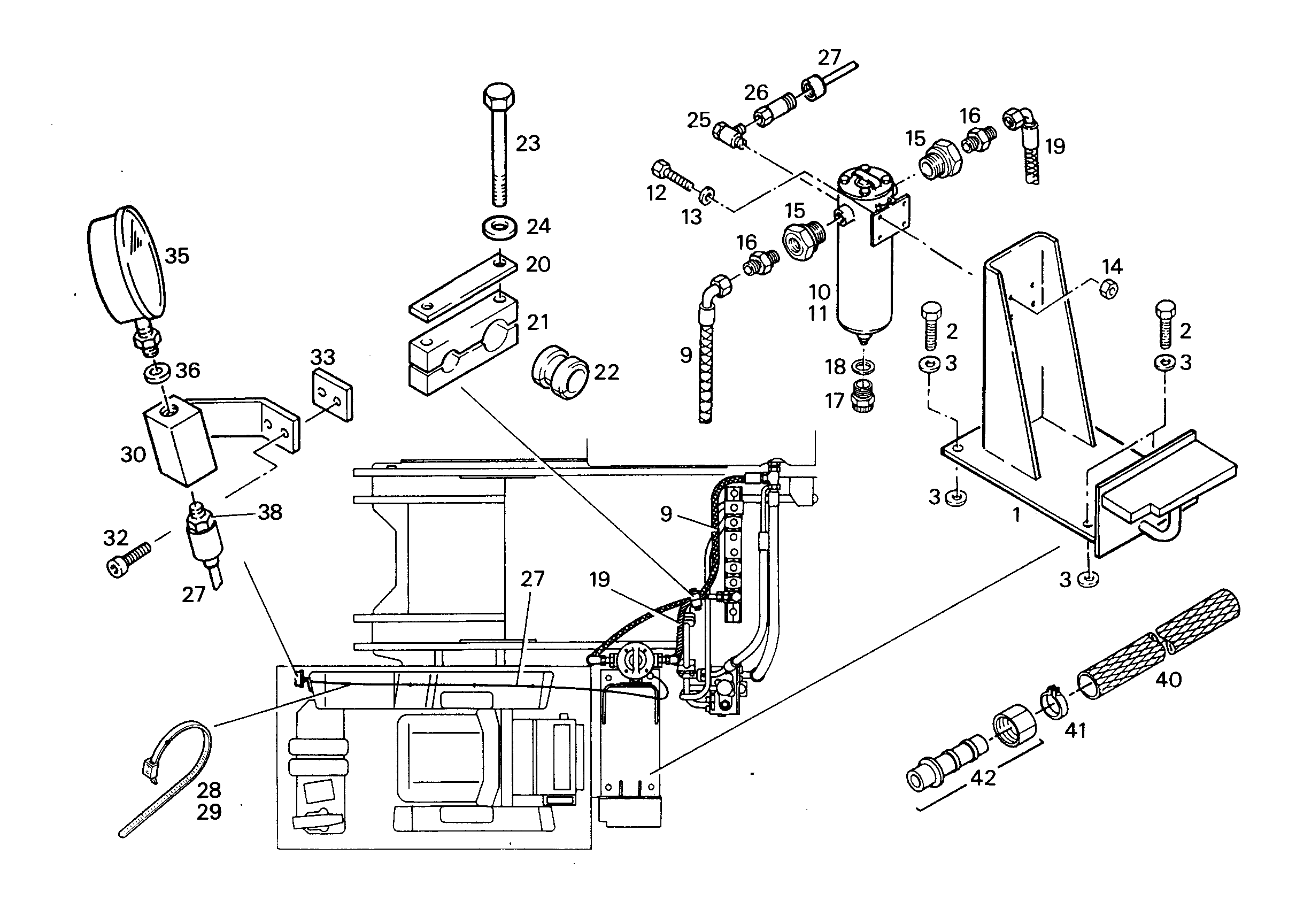 ШЛАНГ 32X1950 7016479 LIEBHERR