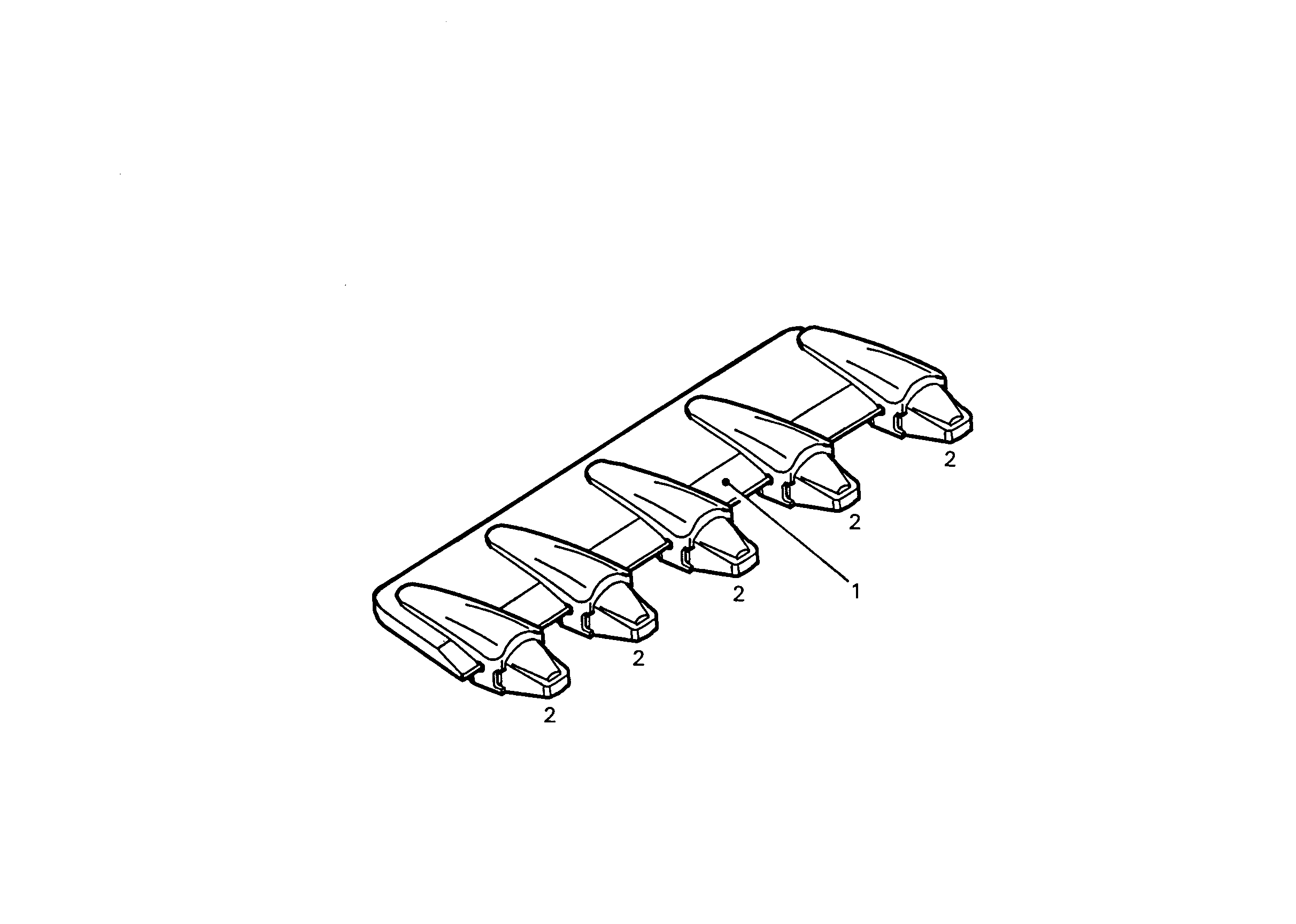 НОЖ 9395416 LIEBHERR