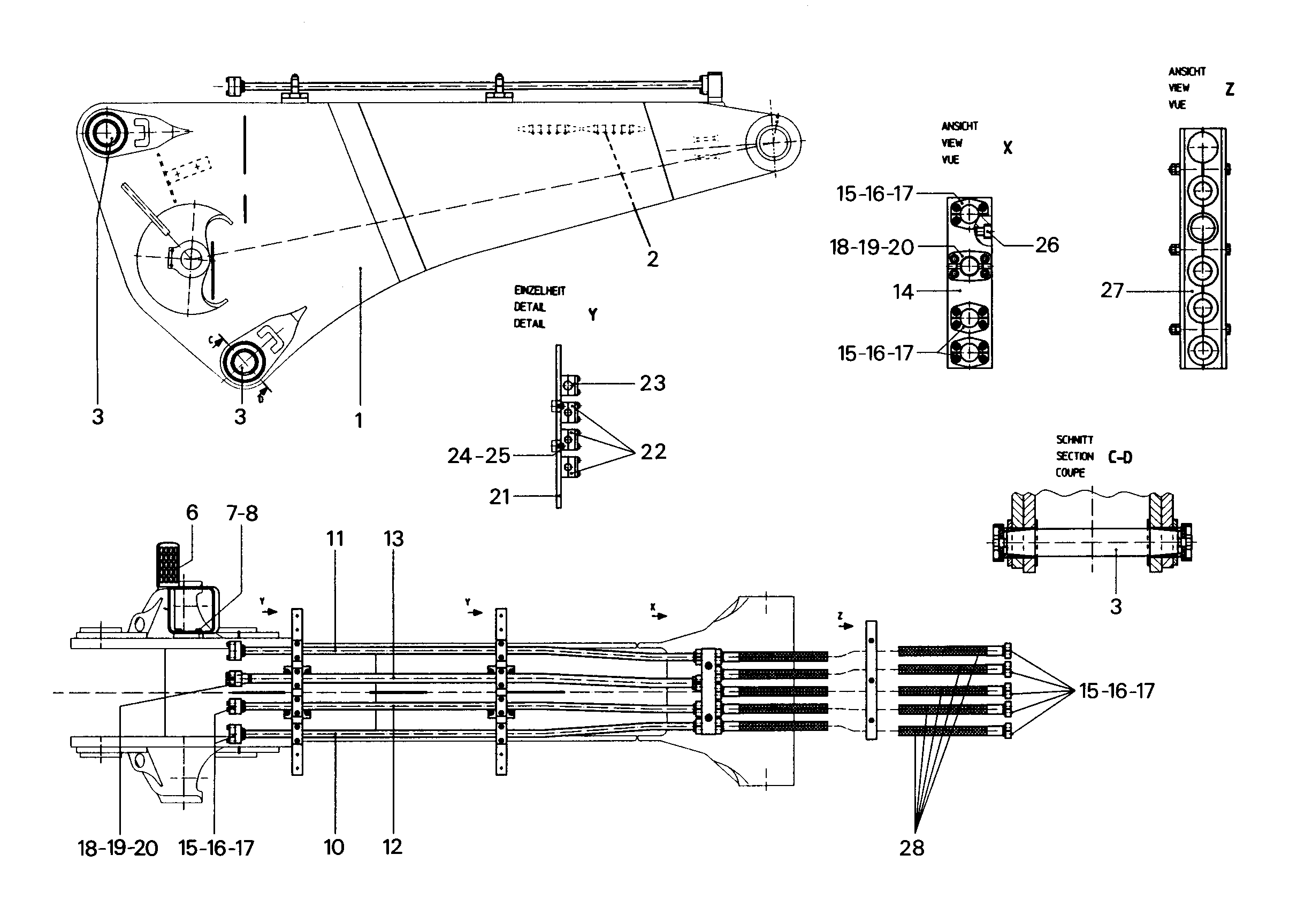 СМАЗОЧНЫЕ ЛИНИИ УСТАНОВКА 9384406 LIEBHERR